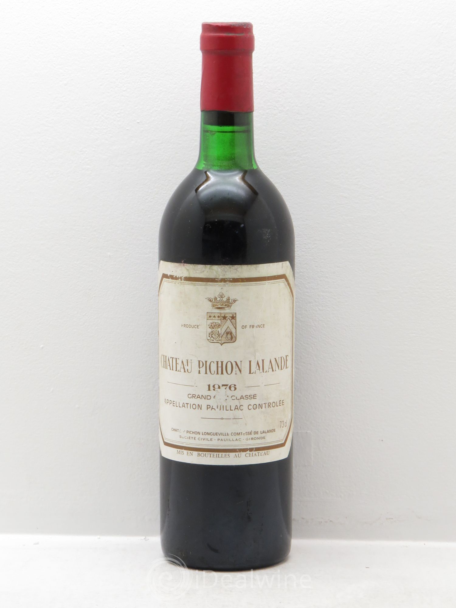 Château Pichon Longueville Comtesse de Lalande 2ème Grand Cru Classé 1976 - Lot de 1 bouteille - 0