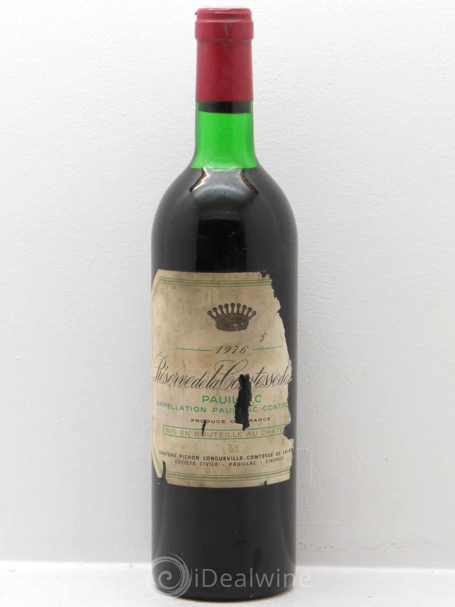 Réserve de la Comtesse Second Vin 1976 - Lot de 1 bouteille - 0