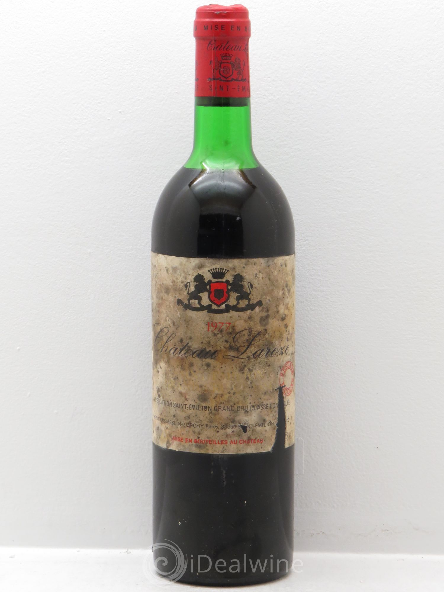 Château Laroze Grand Cru Classé Tampon Nicolas 1977 - Lot de 1 bouteille - 0