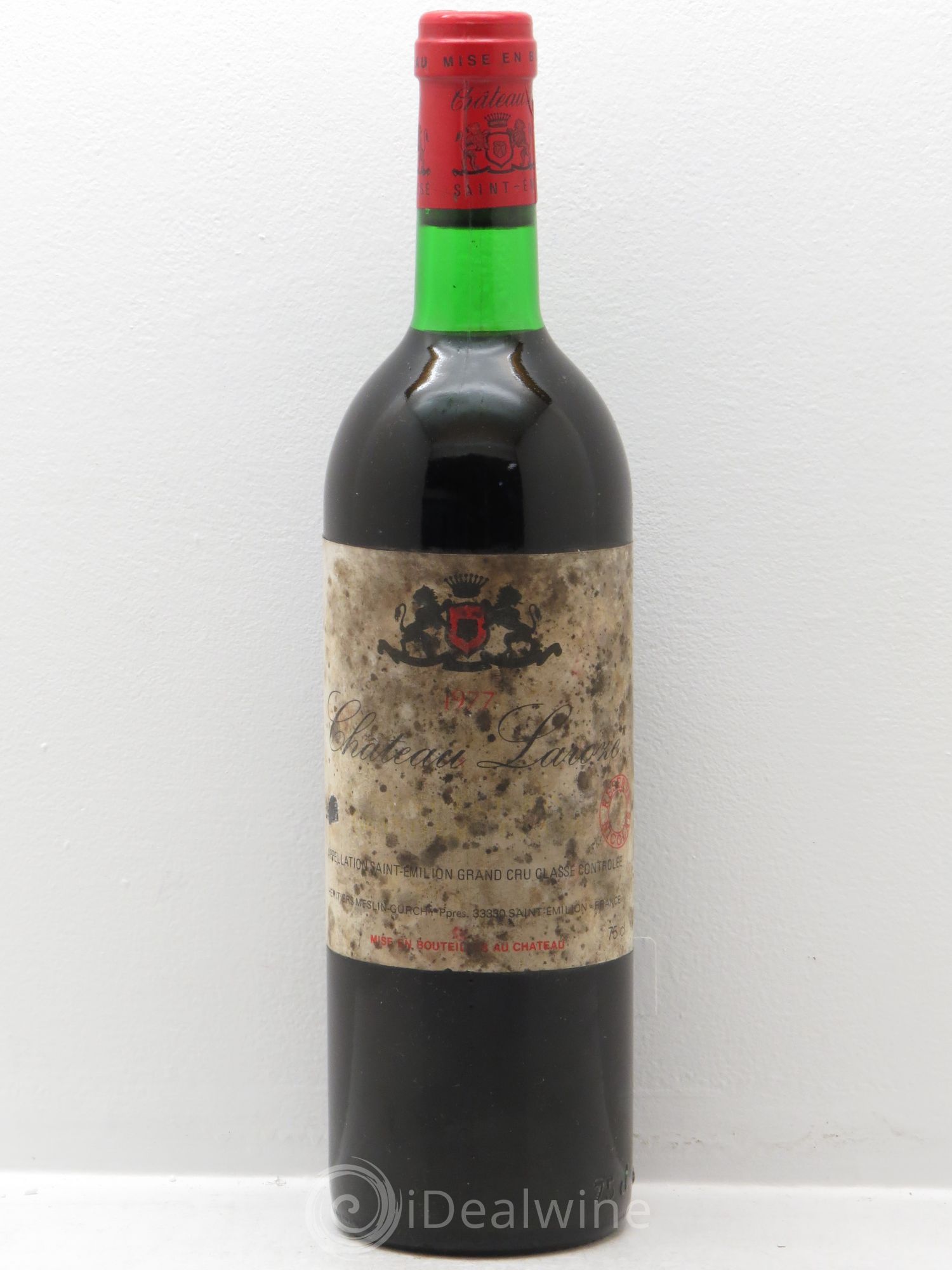 Château Laroze Grand Cru Classé Tampon Nicolas 1977 - Lot de 1 bouteille - 0