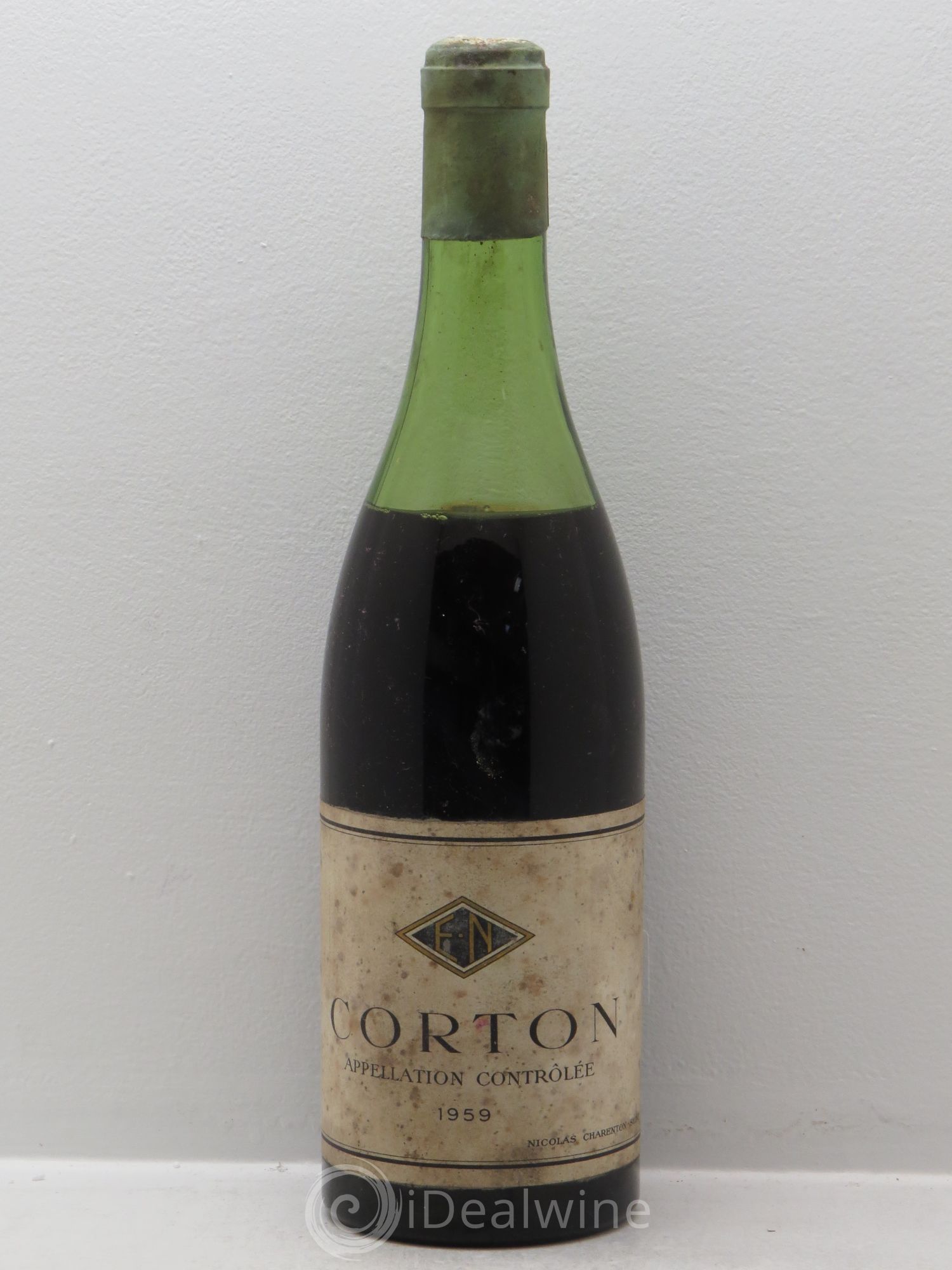 Corton Grand Cru Charenton - Nicolas (sans prix de réserve) 1959 - Posten von 1 Flasche - 0