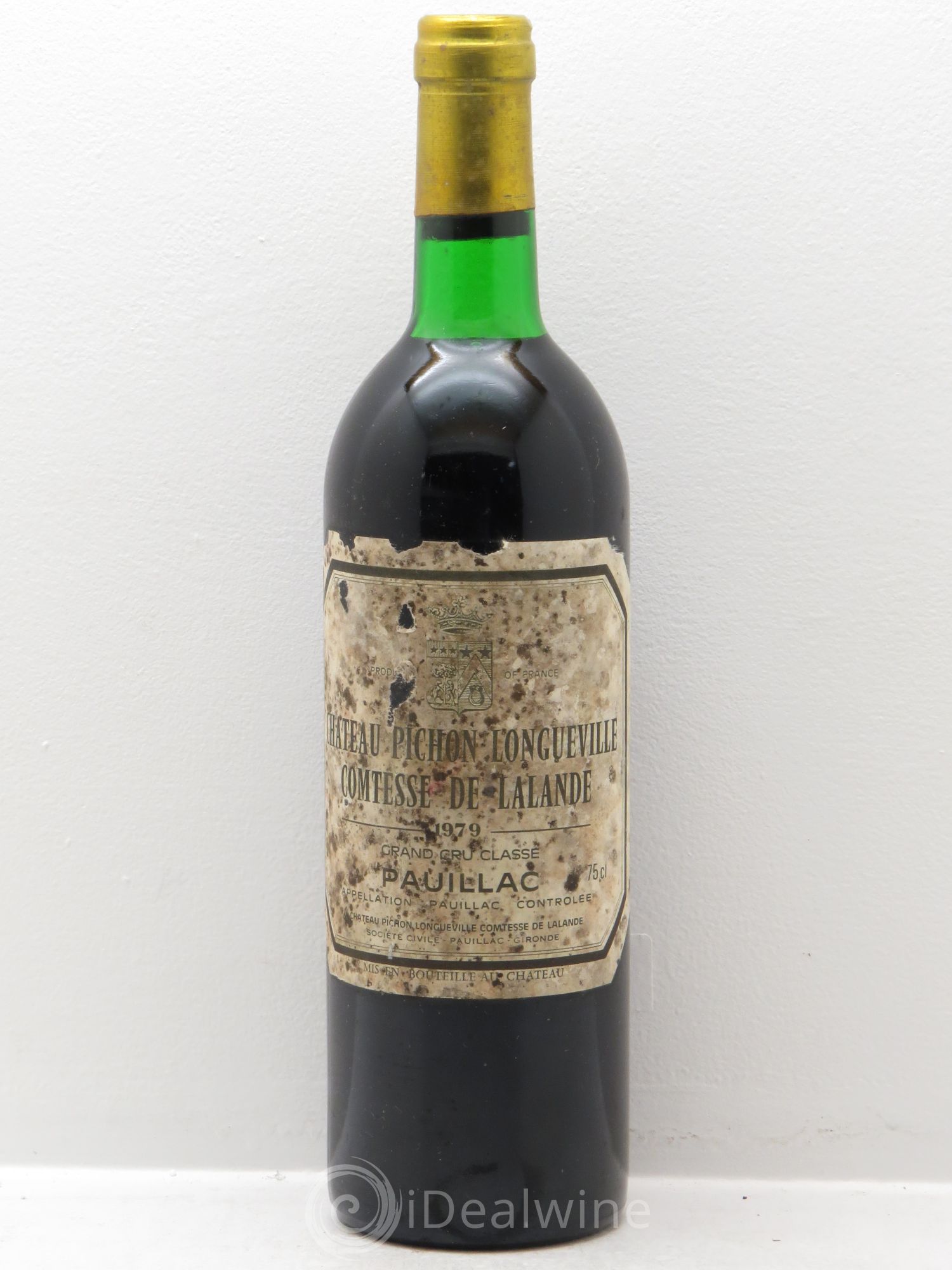 Château Pichon Longueville Comtesse de Lalande 2ème Grand Cru Classé 1979 - Lot de 1 bouteille - 0