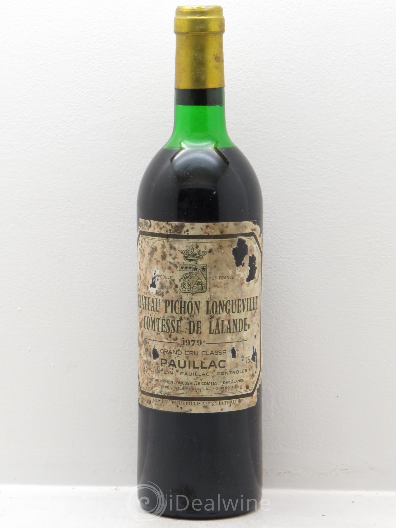 Château Pichon Longueville Comtesse de Lalande 2ème Grand Cru Classé 1979 - Lot de 1 bouteille - 0