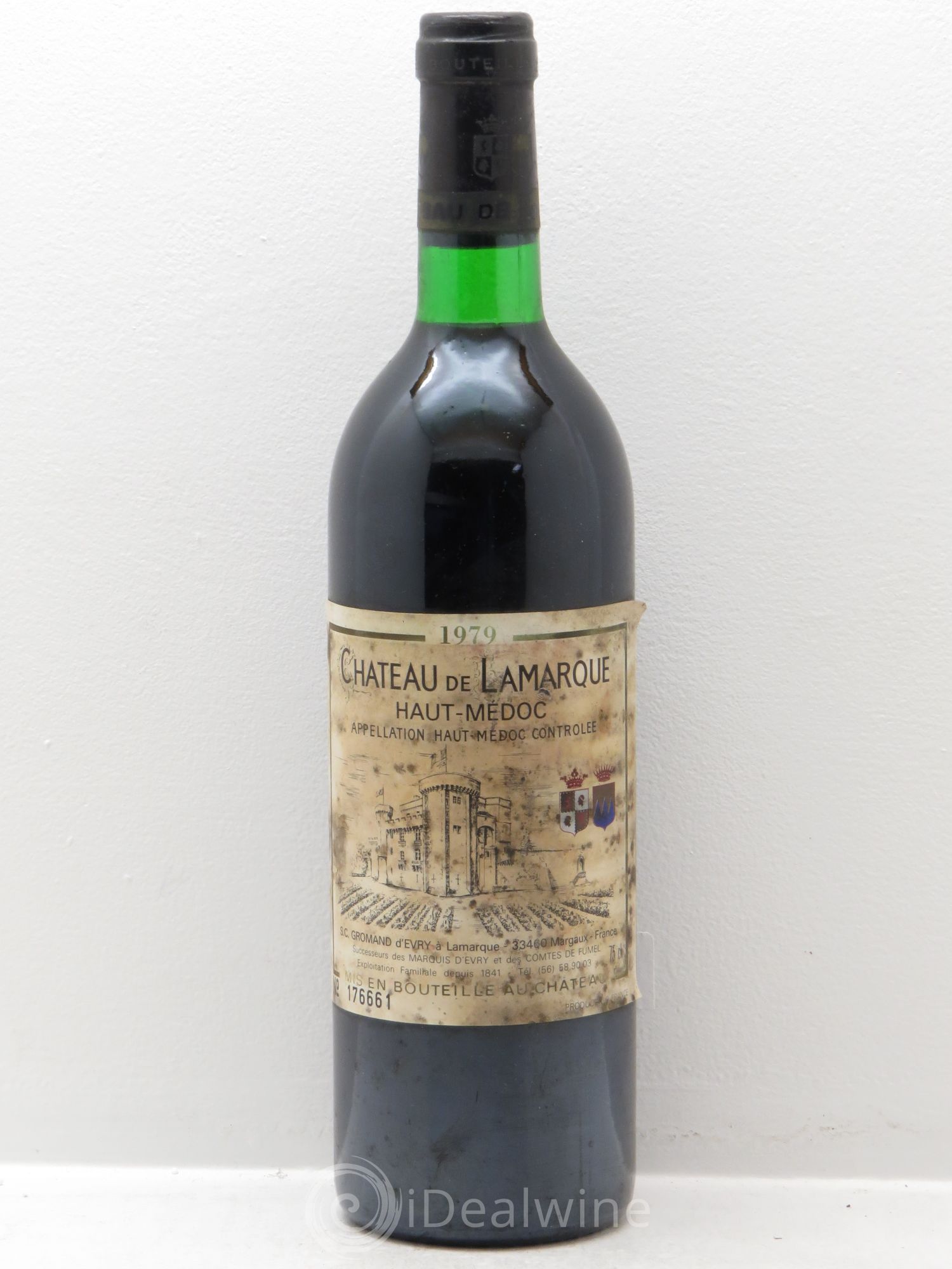 Château de Lamarque Cru Bourgeois 1979 - Lot de 1 bouteille - 0