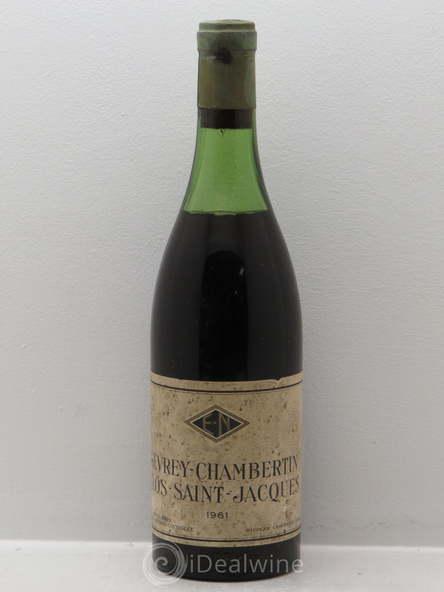 Gevrey-Chambertin 1er Cru Nicolas - Charenton 1961 - Lot de 1 bouteille - 0