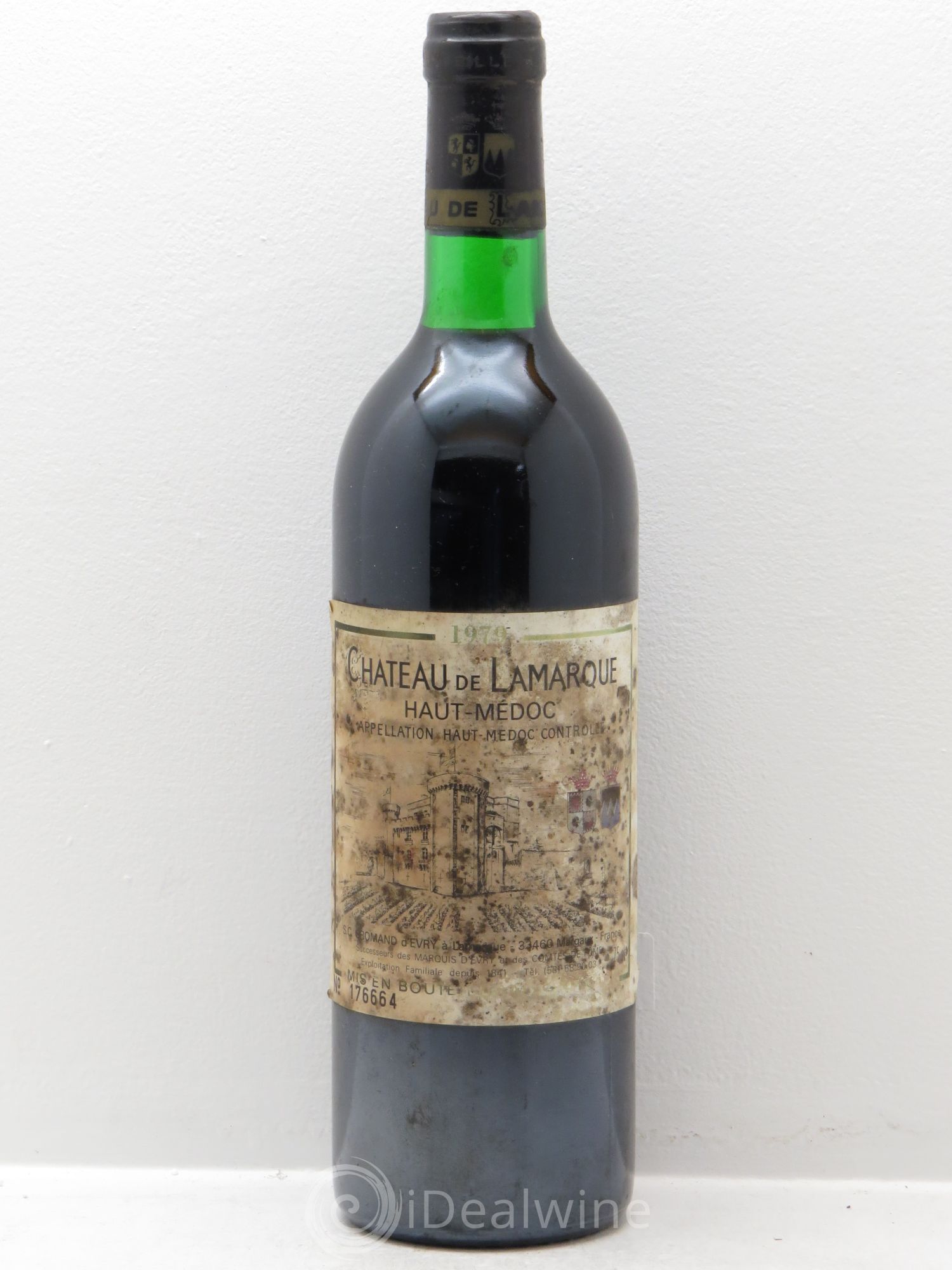 Château de Lamarque Cru Bourgeois 1979 - Lot de 1 bouteille - 0