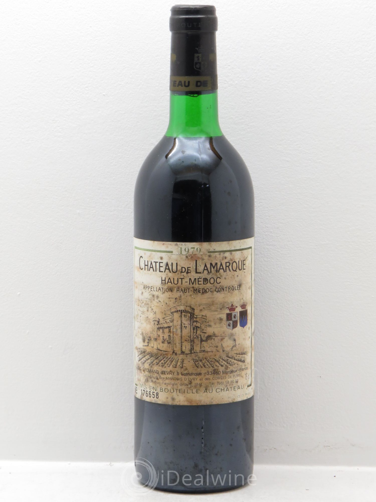 Château de Lamarque Cru Bourgeois (sans prix de réserve) 1979 - Lot de 1 bouteille - 0