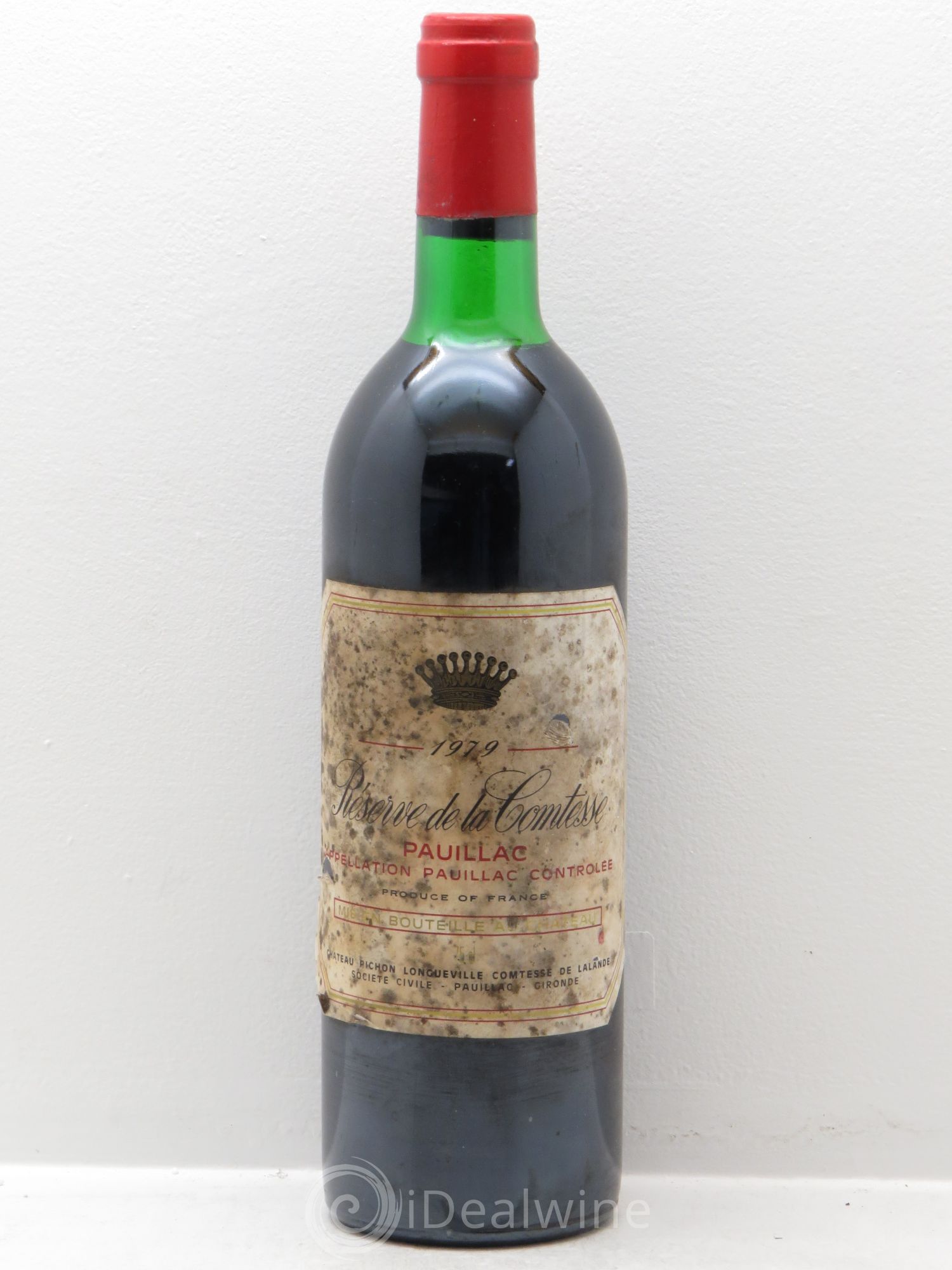 Réserve de la Comtesse Second Vin 1979 - Lot de 1 bouteille - 0