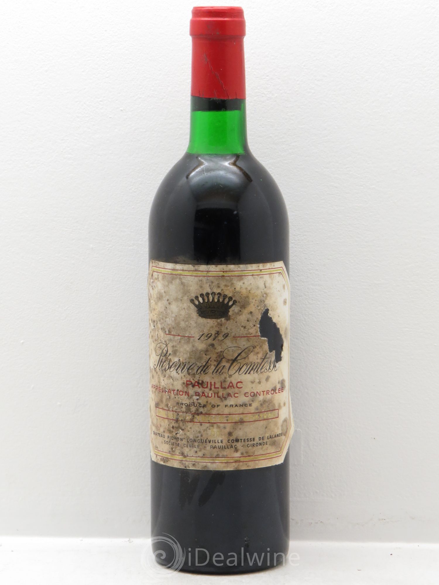 Réserve de la Comtesse Second Vin 1979 - Lot de 1 bouteille - 0