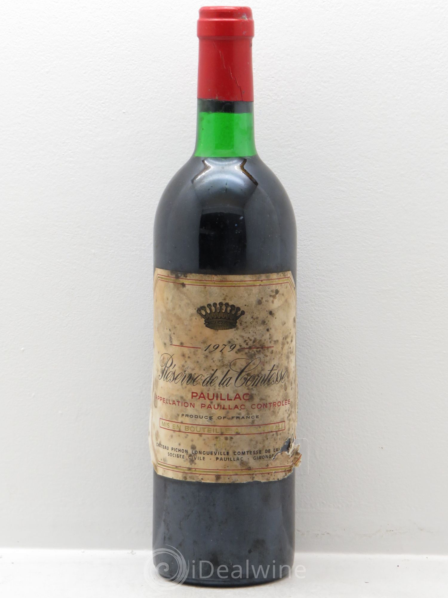 Réserve de la Comtesse Second Vin 1979 - Lot de 1 bouteille - 0