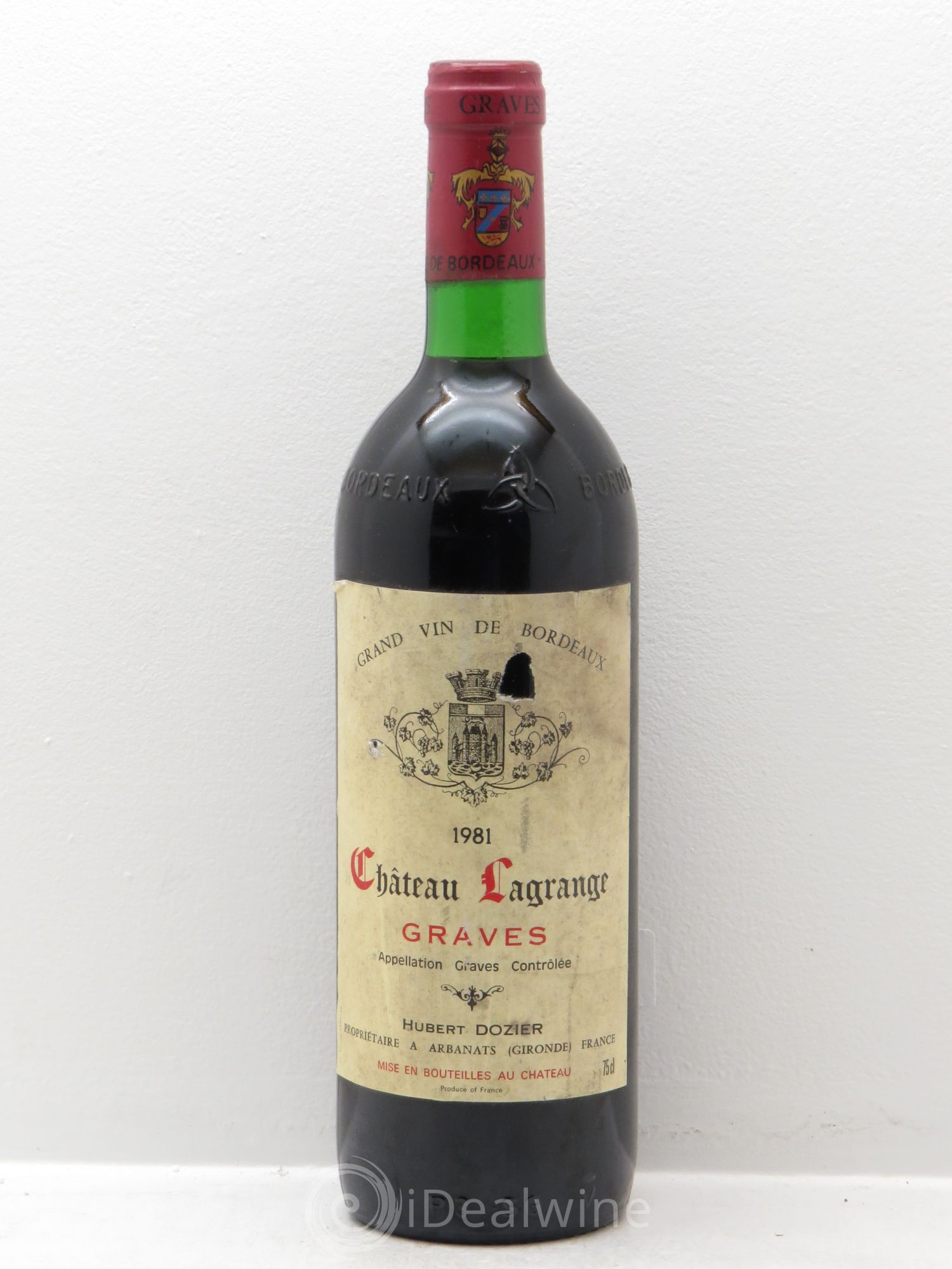 Graves Château Lagrange 1981 - Posten von 1 Flasche - 0