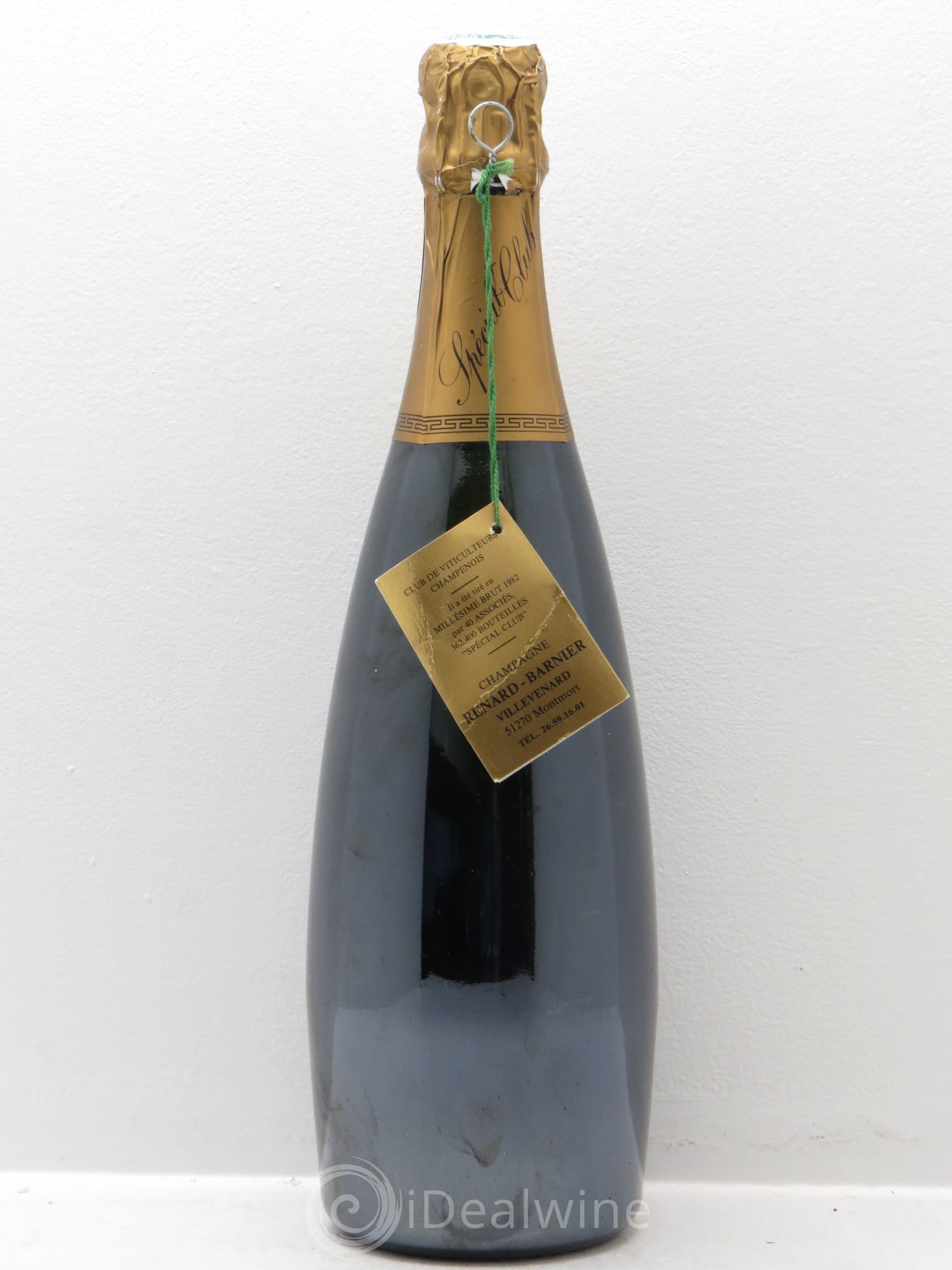 Champagne Renard Barnier 1982 - Posten von 1 Flasche - 0