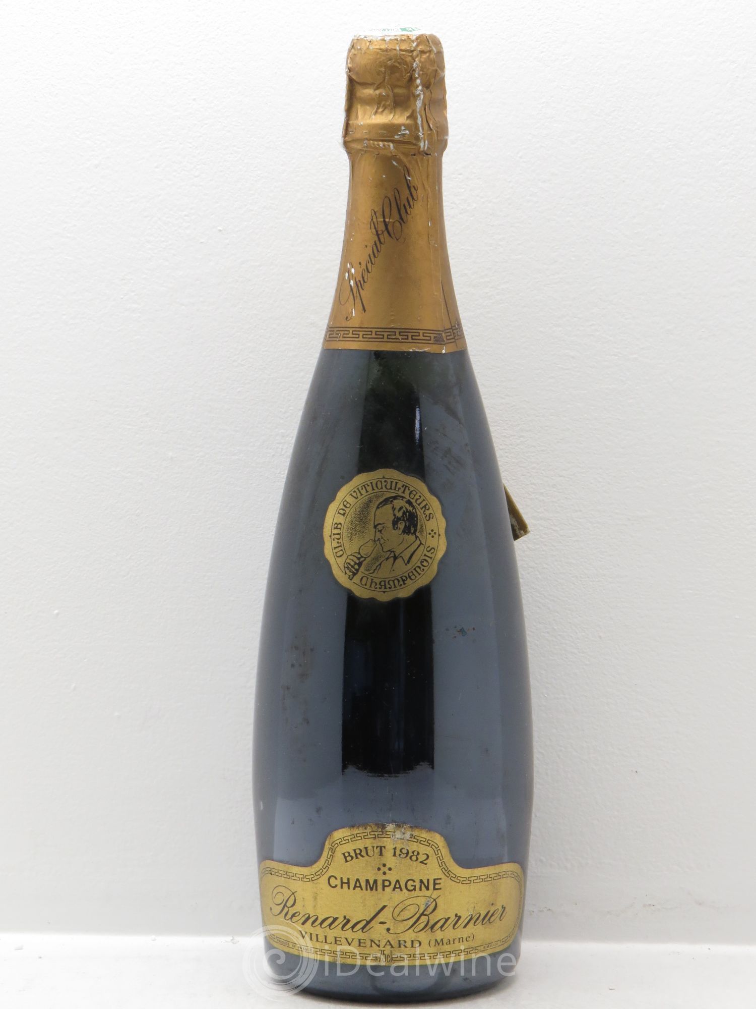 Champagne Renard Barnier 1982 - Lot de 1 bouteille - 0