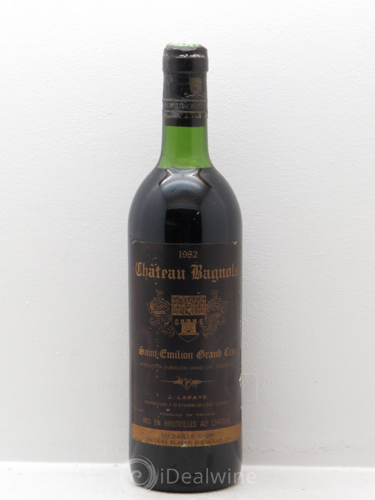 Saint-Émilion Château Bagnols 1982 - Posten von 1 Flasche - 0