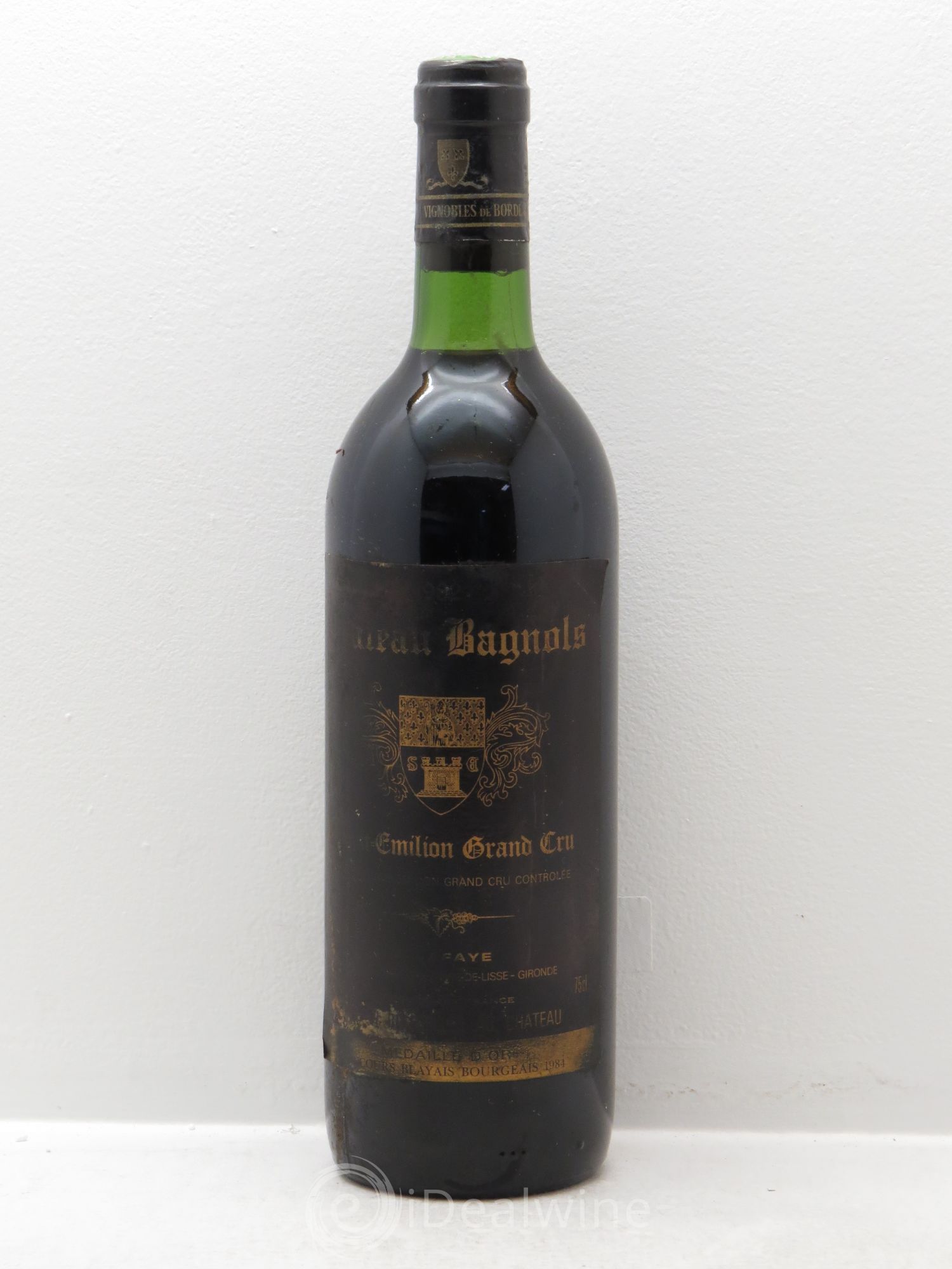 Saint-Émilion Château Bagnols 1982 - Posten von 1 Flasche - 0
