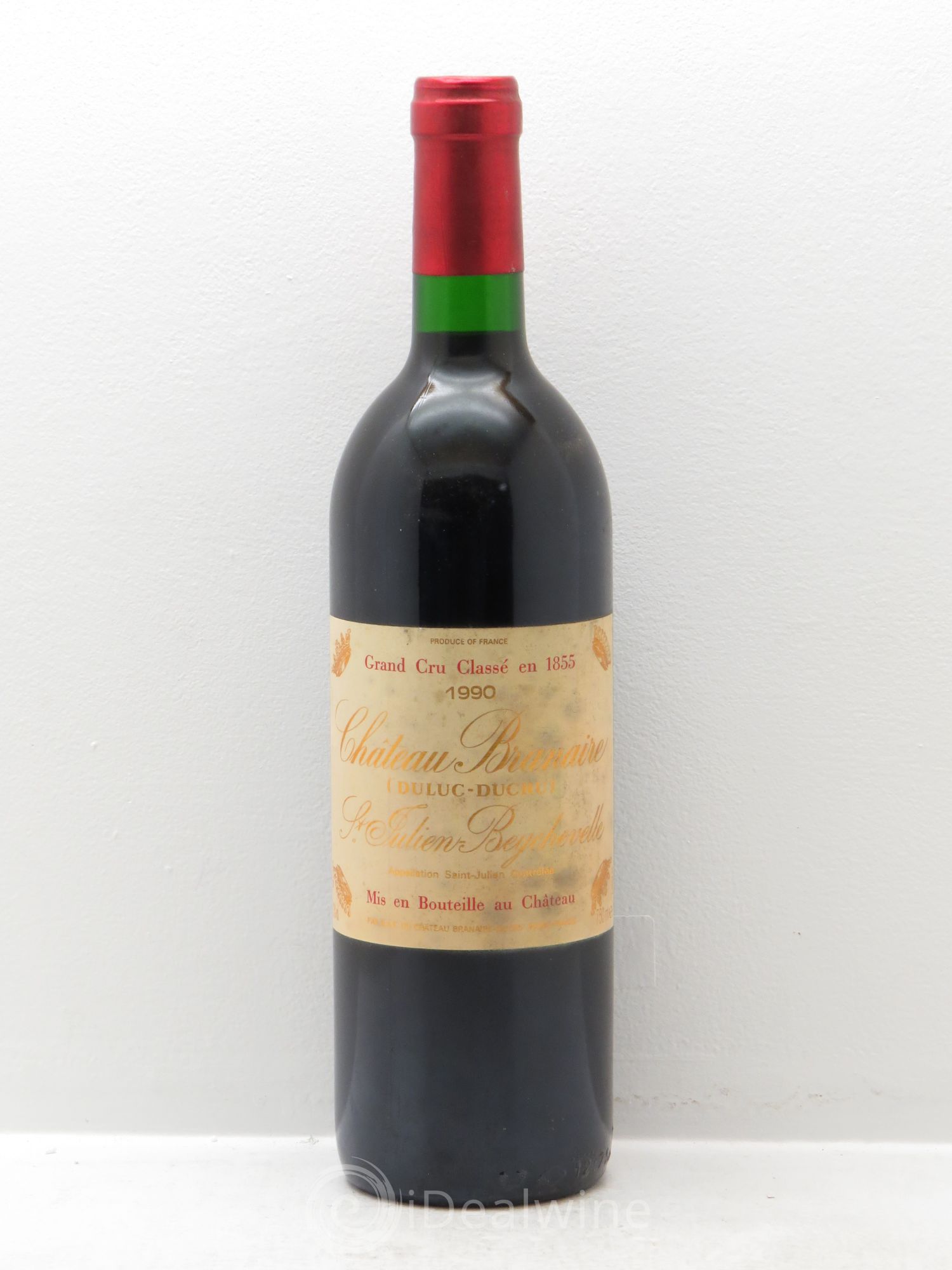 Château Branaire Ducru 4ème Grand Cru Classé 1990 - Lot de 1 bouteille - 0