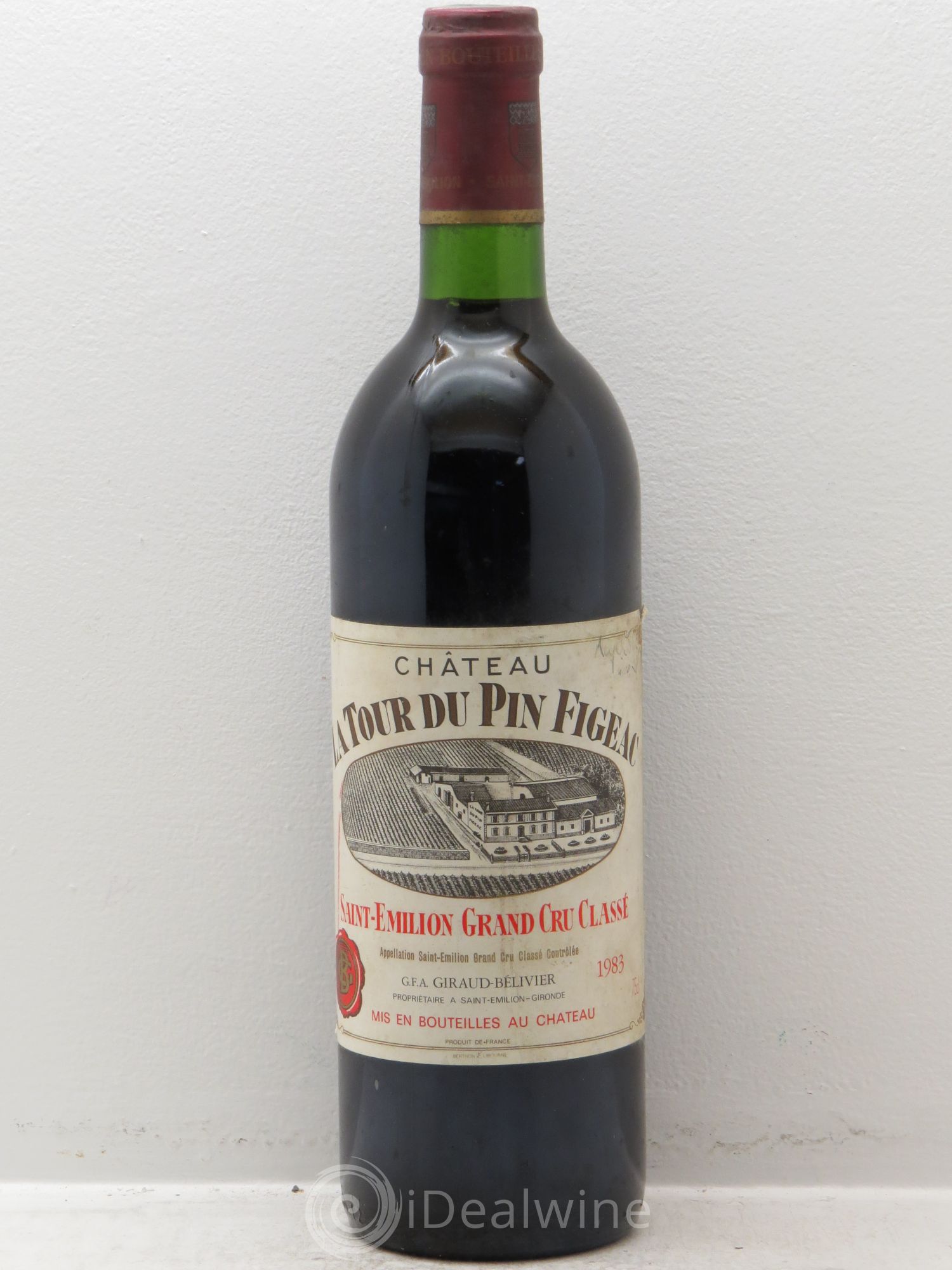 Château la Tour du Pin Figeac 1983 - Lot de 1 bouteille - 0