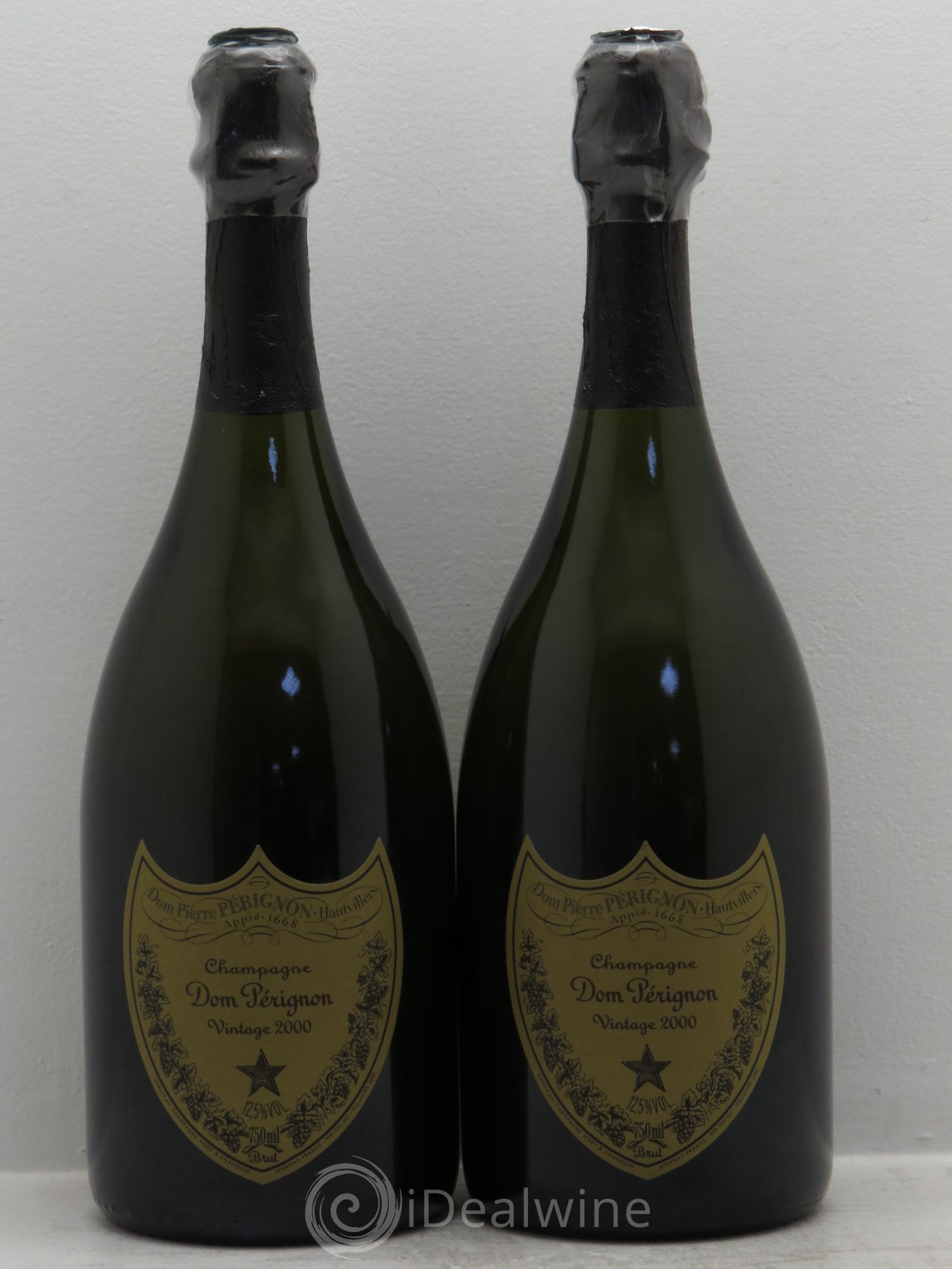 Brut Dom Pérignon 2000 - Lot de 2 bouteilles - 0