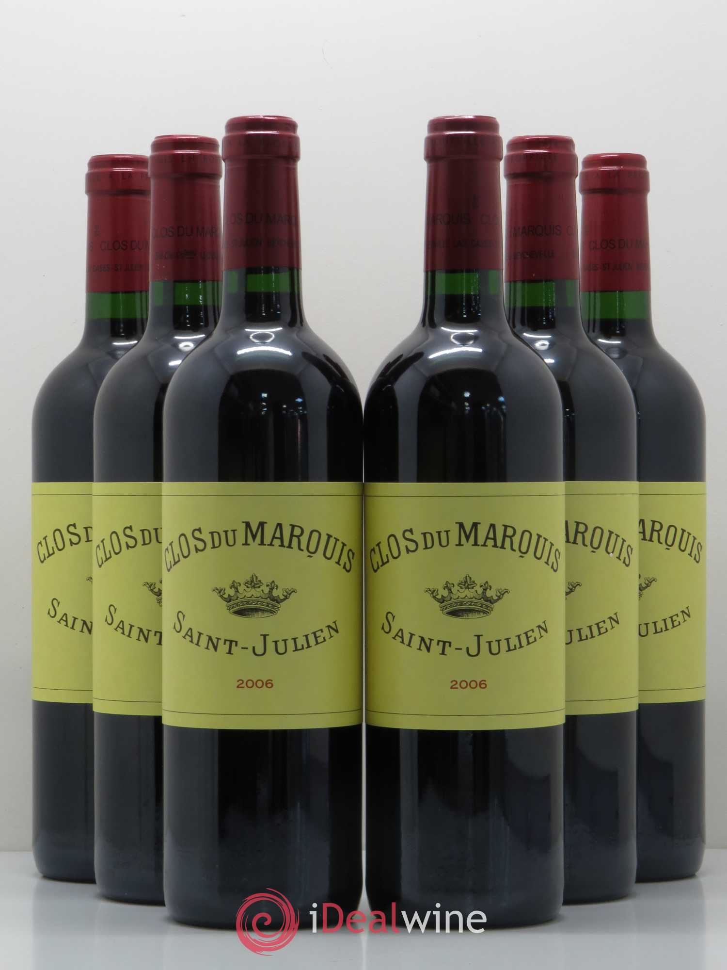 Clos du Marquis 2006 - Lot de 6 bouteilles - 0