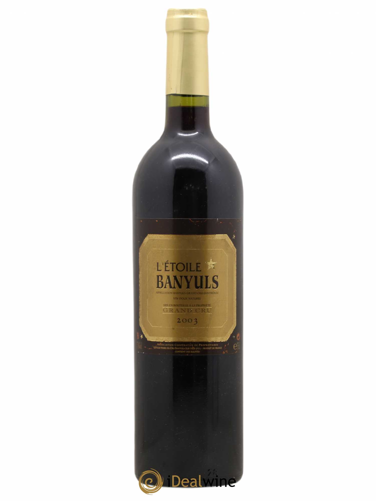 Banyuls L'Etoile Grand Cru 2003 - Posten von 1 Flasche - 0