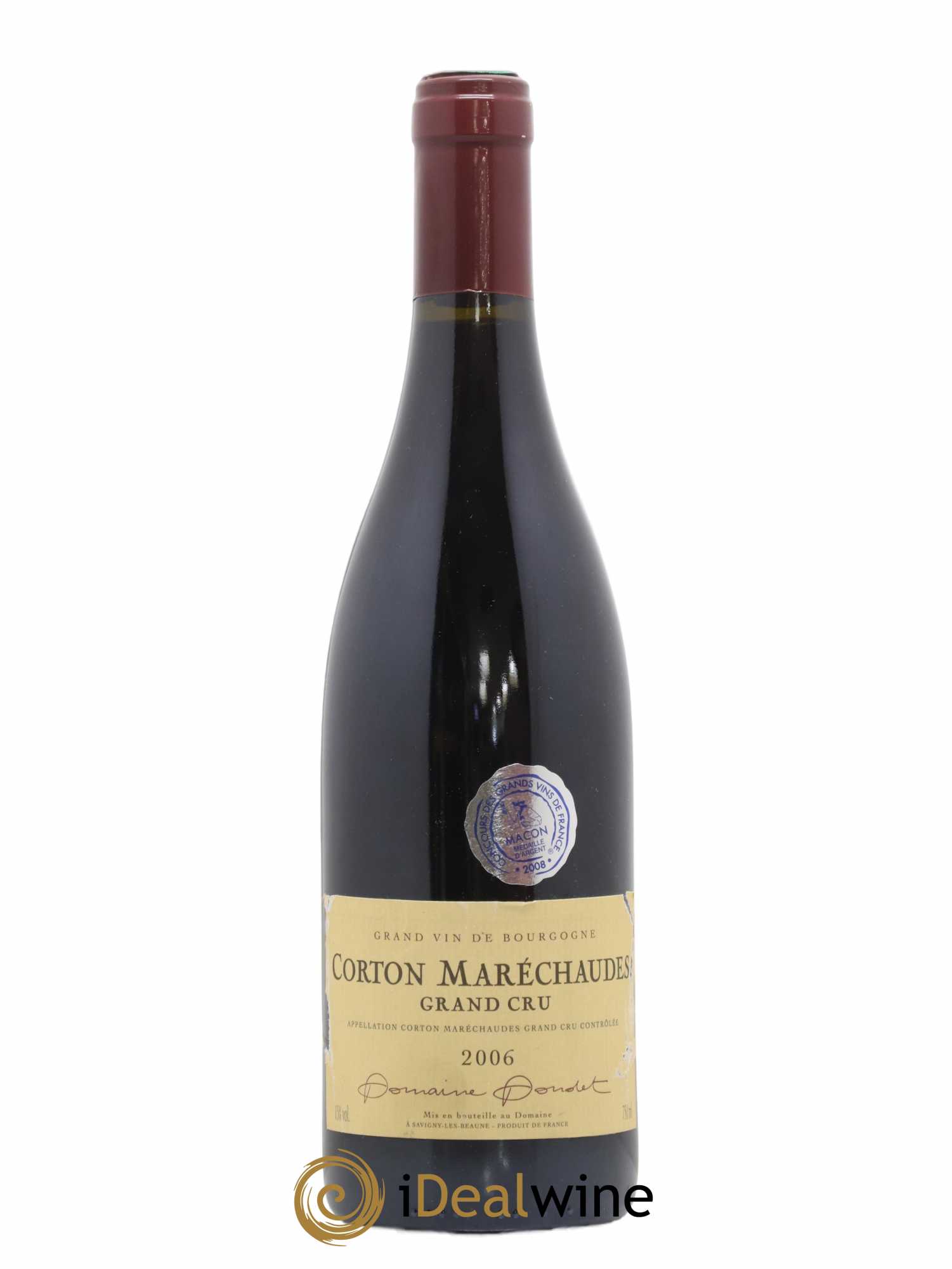 Corton Grand Cru Maréchaudes Domaine Doudet Naudin 2006 - Posten von 1 Flasche - 0