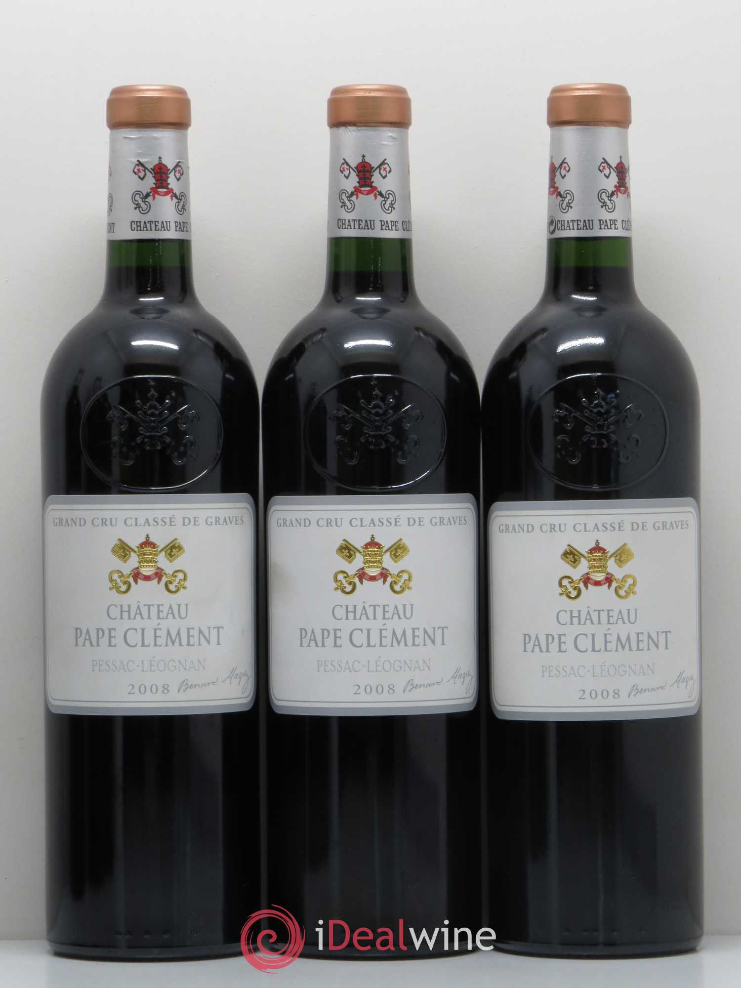 Château Pape Clément Cru Classé de Graves 2008 - Lot de 6 bouteilles - 2