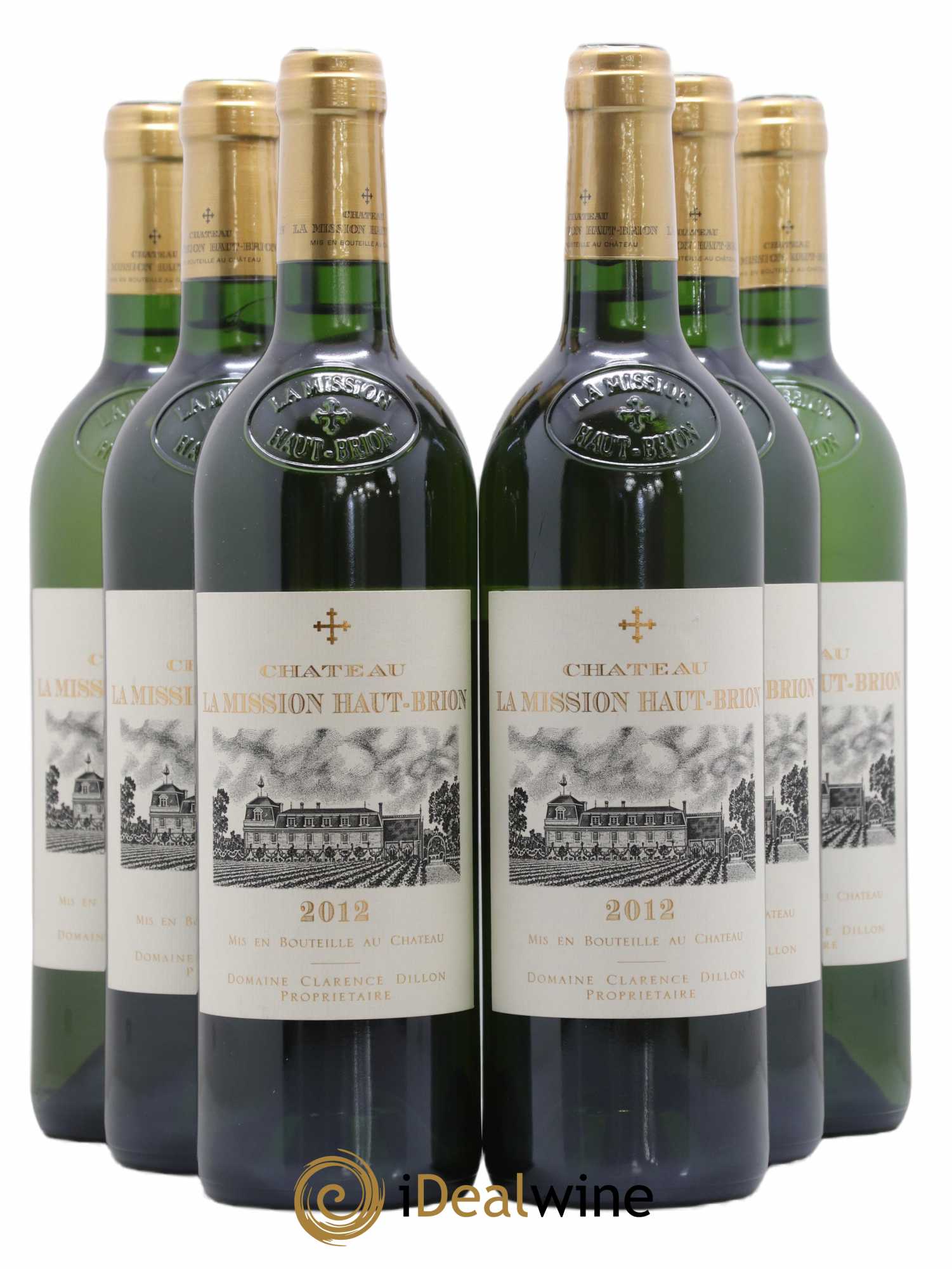 Château la Mission Haut-Brion 2012 - Lot de 6 bouteilles - 0