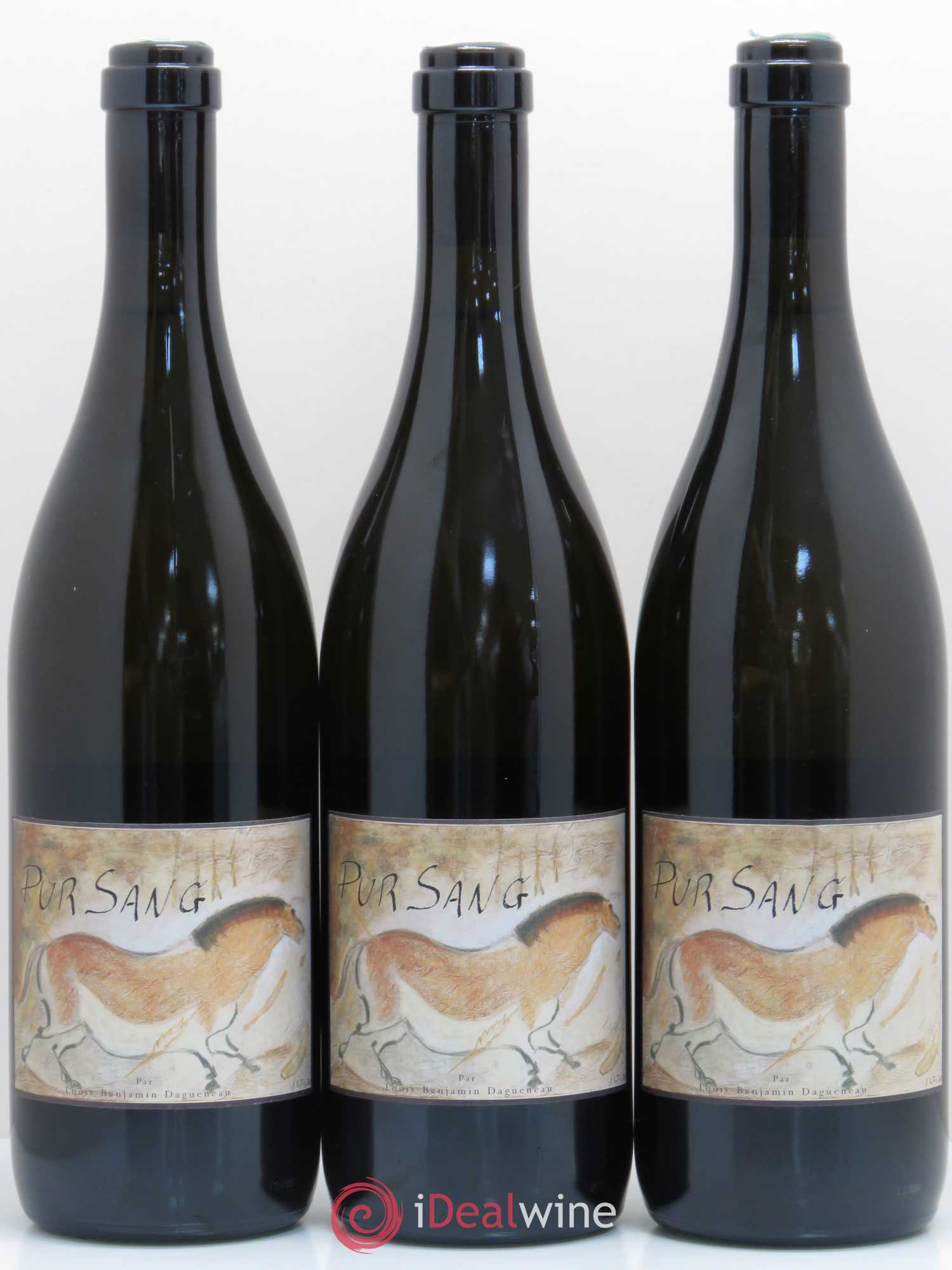 Vin de France (anciennement Pouilly-Fumé) Pur Sang Dagueneau (Domaine Didier - Louis-Benjamin) 2015 - Lot de 3 bouteilles - 0