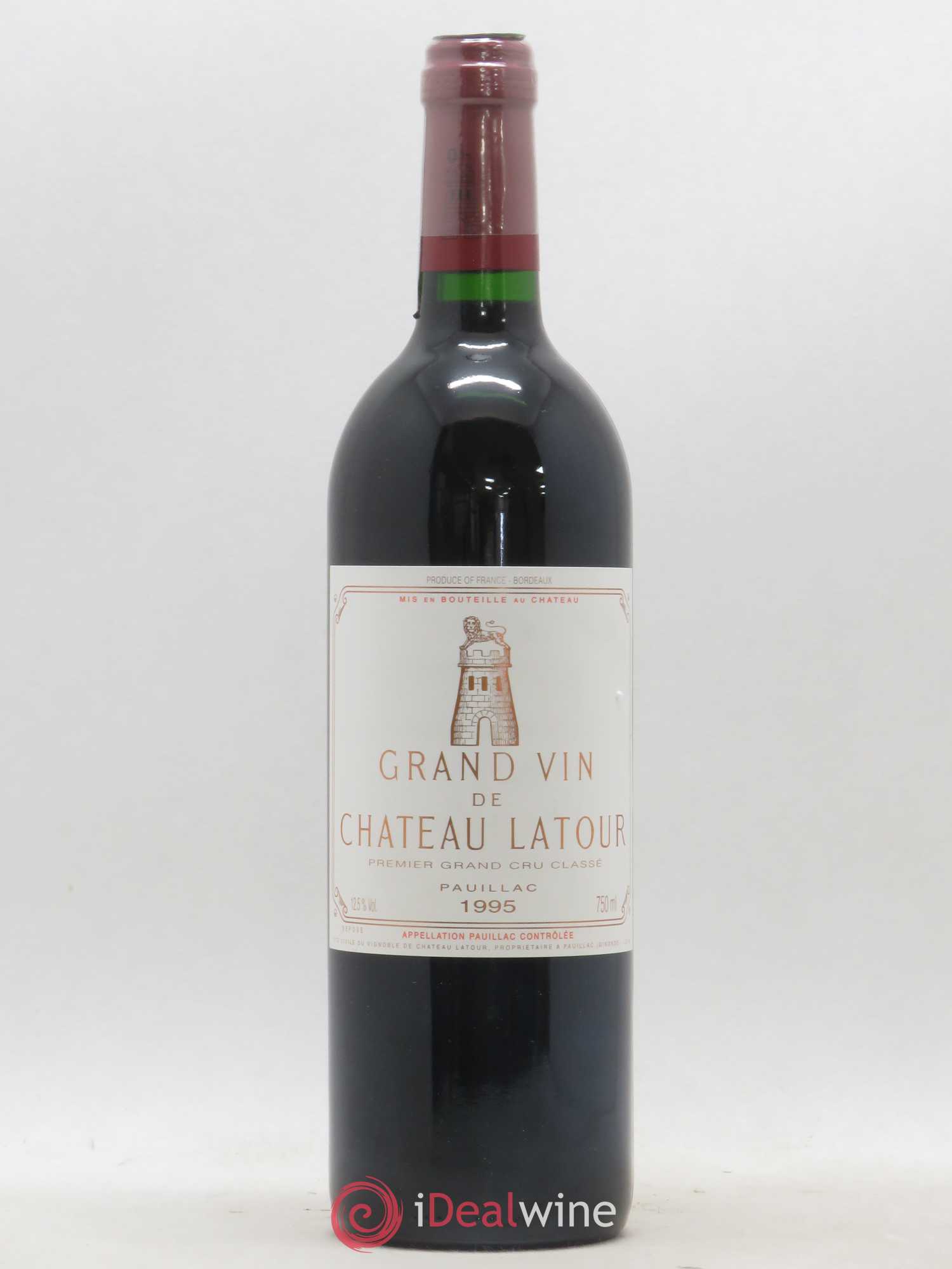 Château Latour 1er Grand Cru Classé 1995 - Lot de 1 bouteille - 0