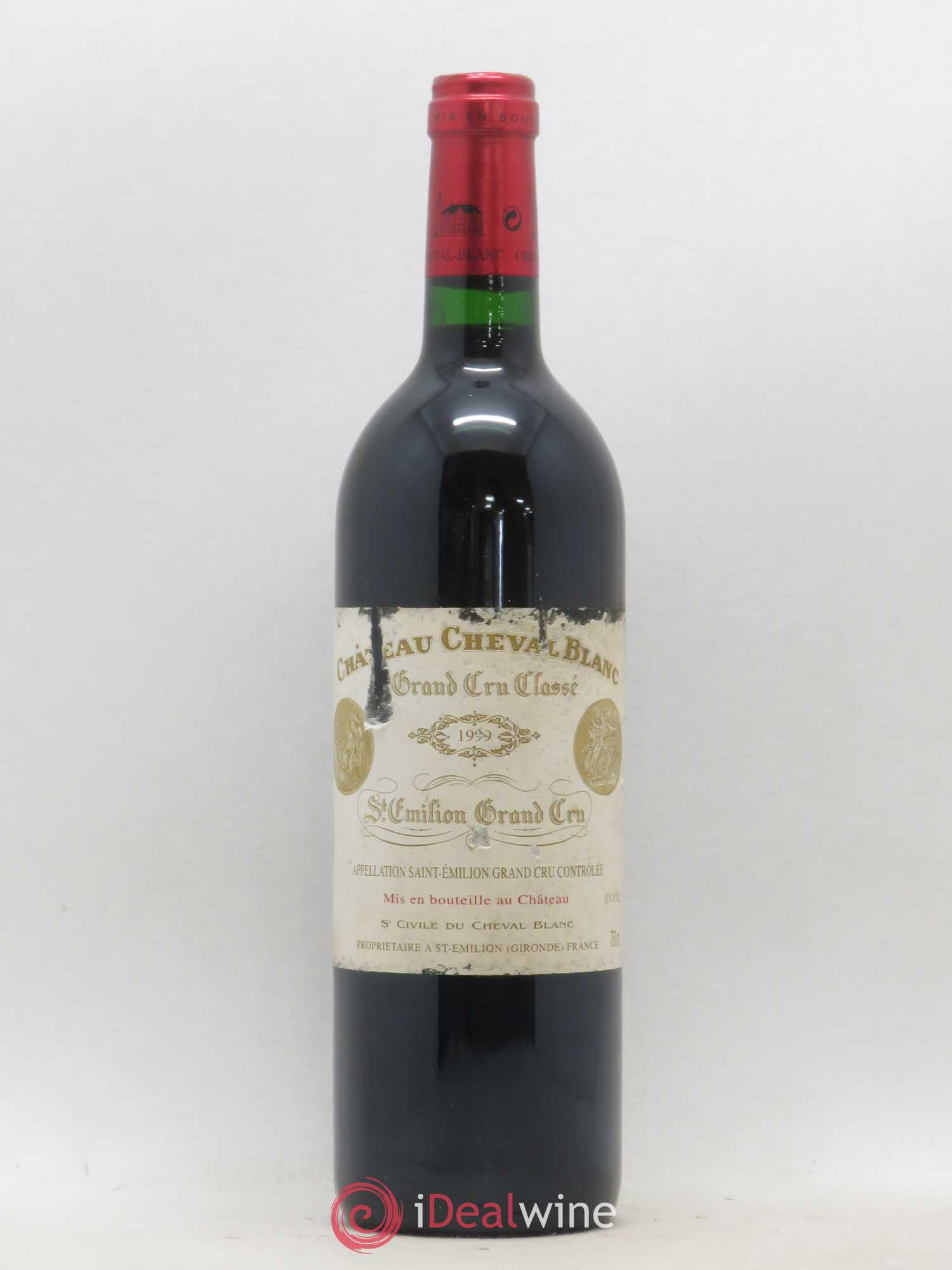 Château Cheval Blanc 1er Grand Cru Classé A 1999 - Lot de 1 bouteille - 0