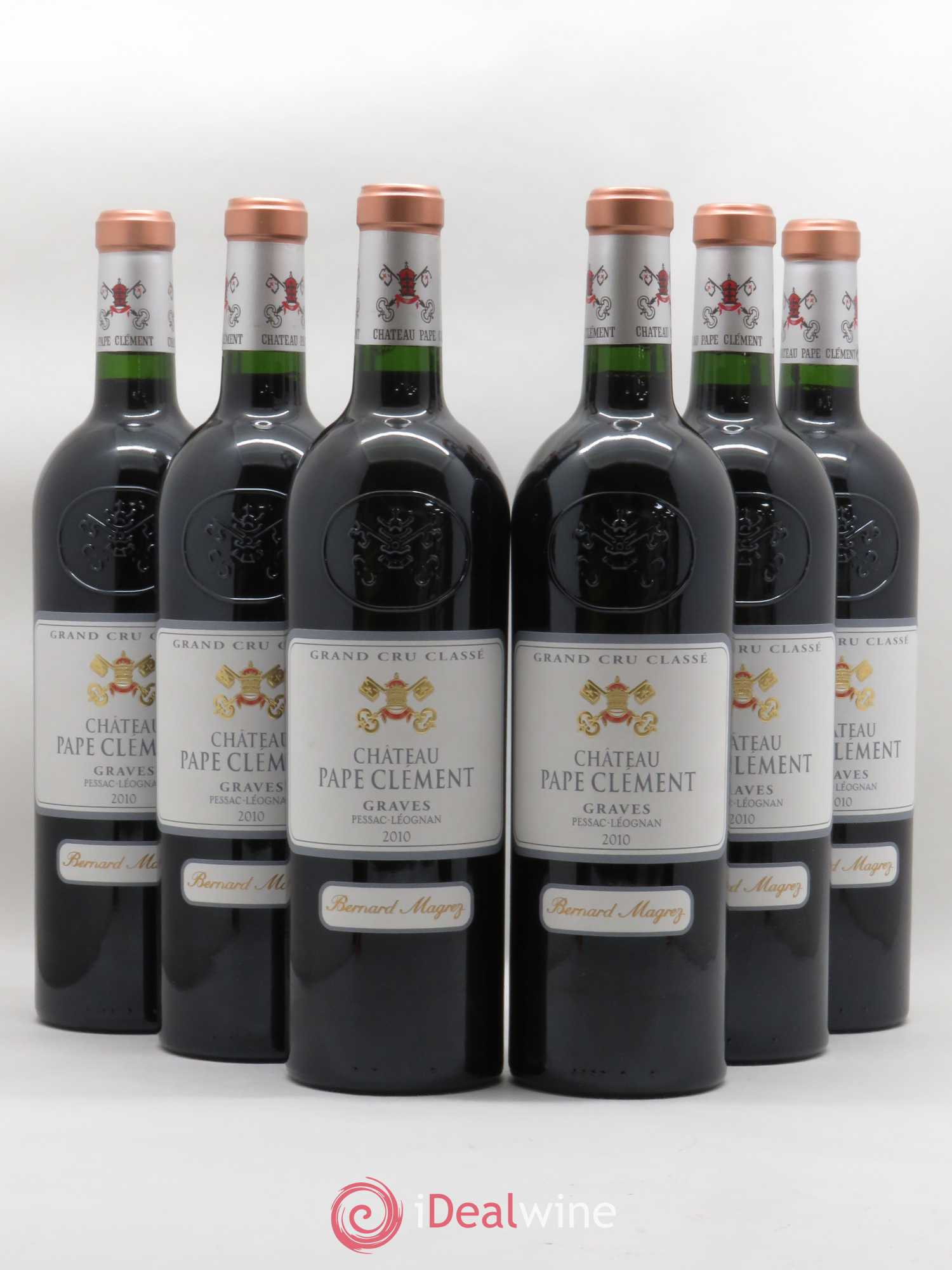 Château Pape Clément Cru Classé de Graves 2010 - Lot de 6 bouteilles - 0