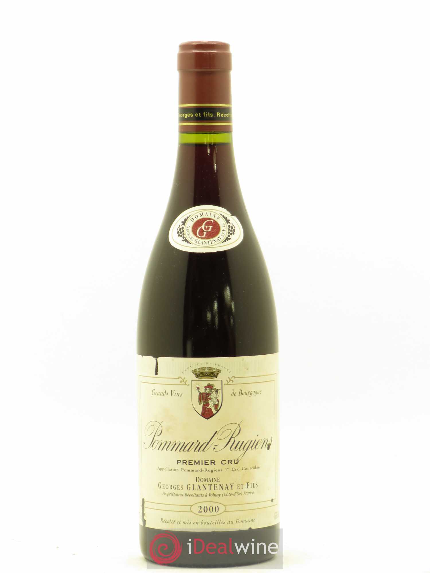 Pommard 1er Cru Les Rugiens Domaine Georges Glantenay 2000 - Posten von 1 Flasche - 0
