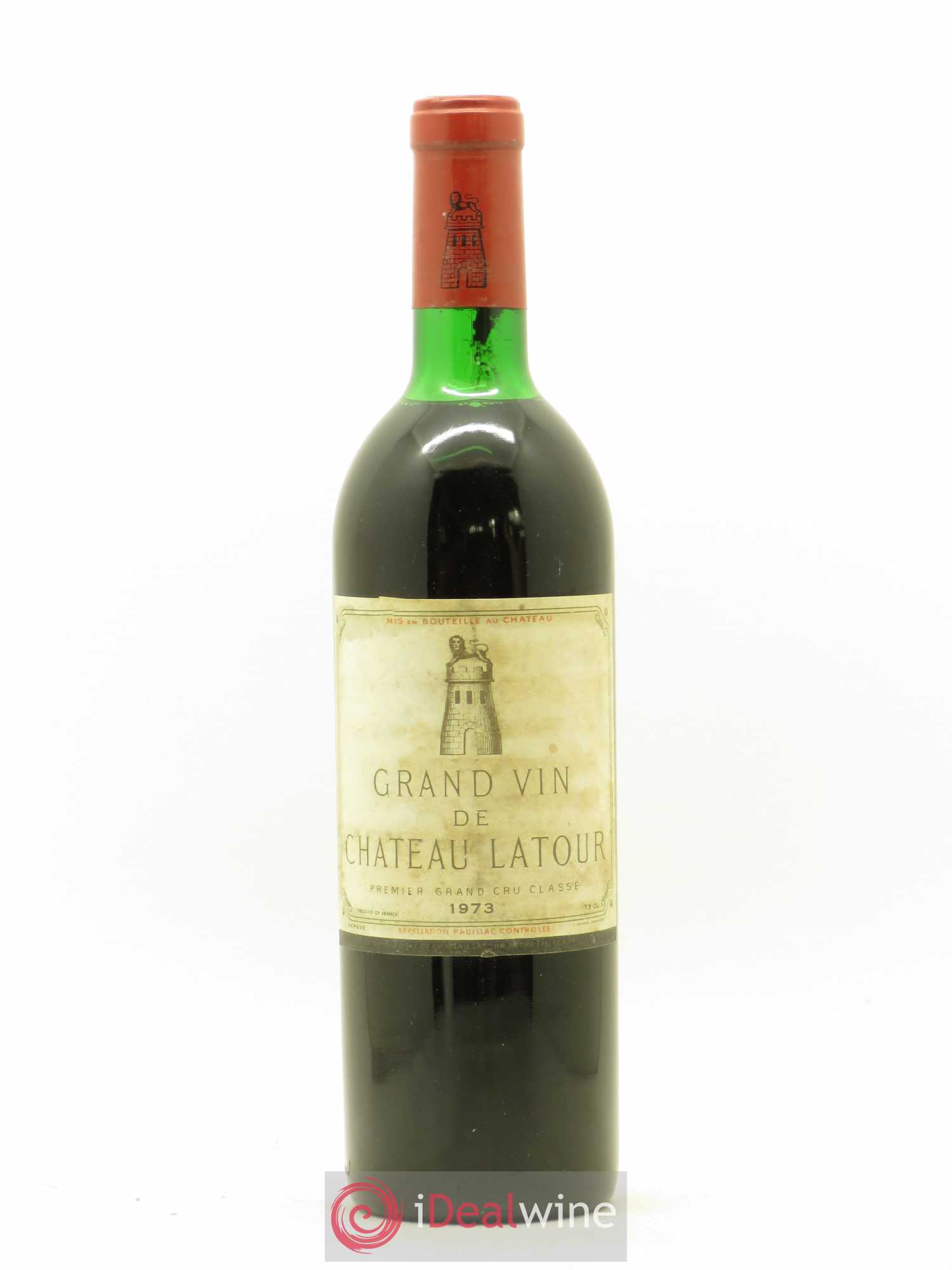 Château Latour 1er Grand Cru Classé 1973 - Lot de 1 bouteille - 0