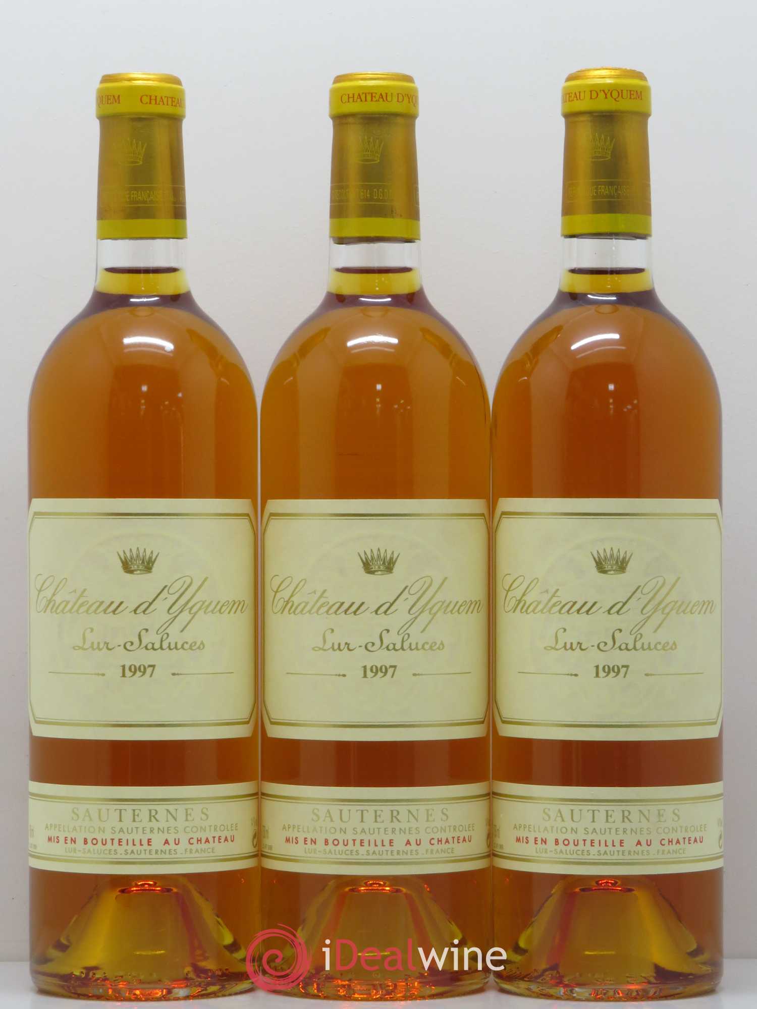 Château d' Yquem 1er Cru Classé Supérieur 1997 - Lotto di 6 bottiglie - 1