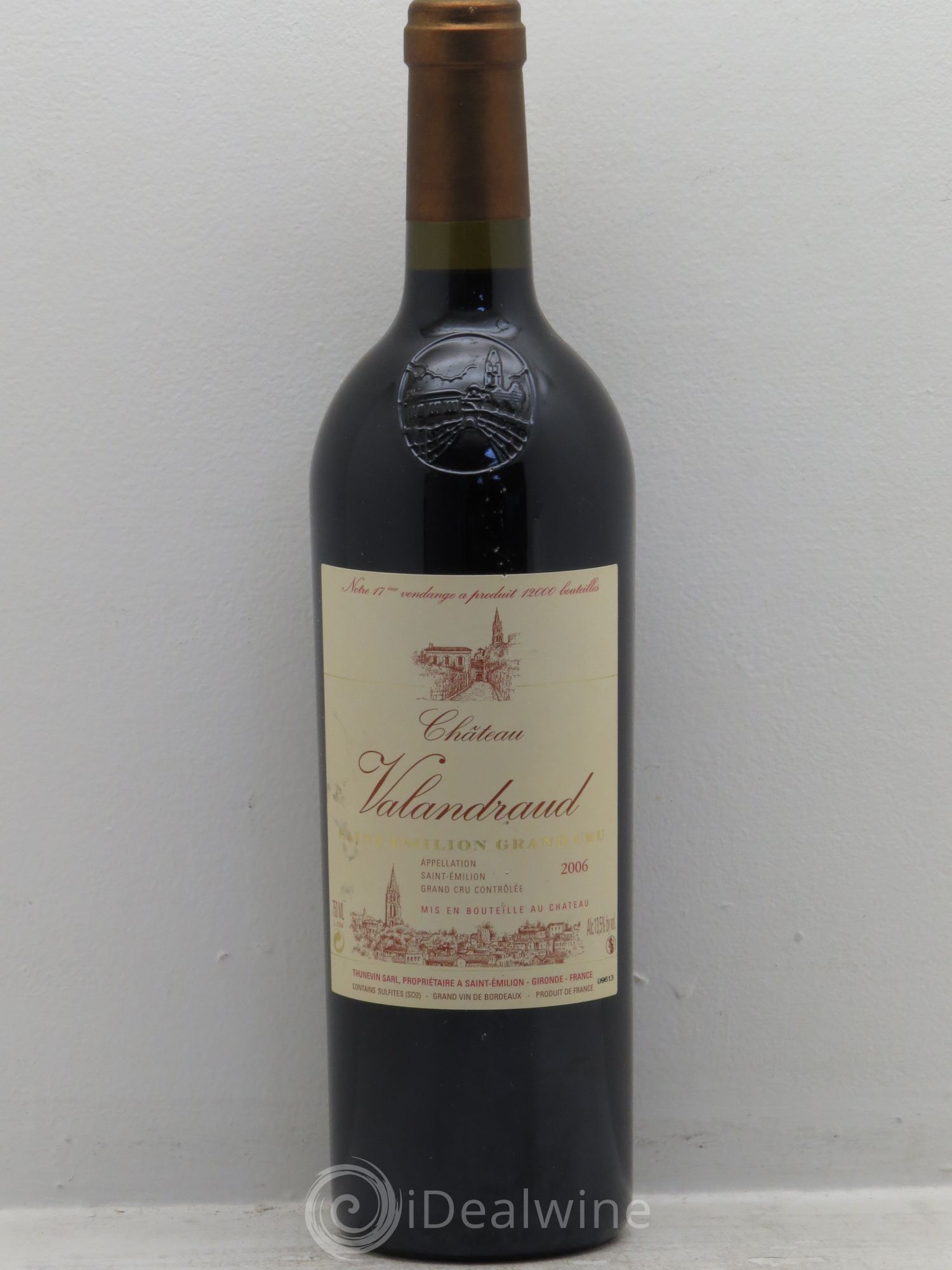 Château de Valandraud 2006 - Lot de 1 bouteille - 0