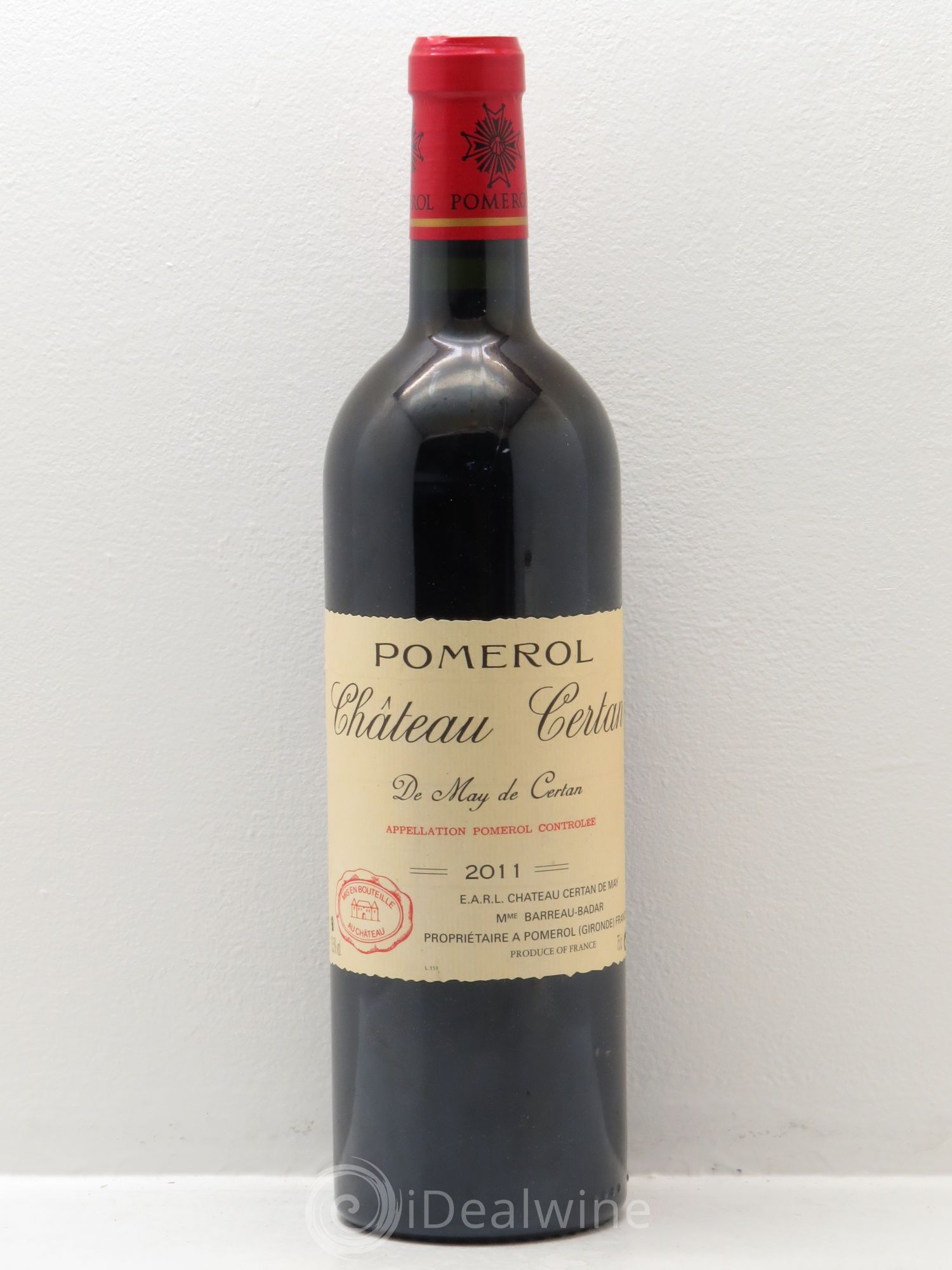 Château Certan de May 2011 - Lot de 1 bouteille - 0