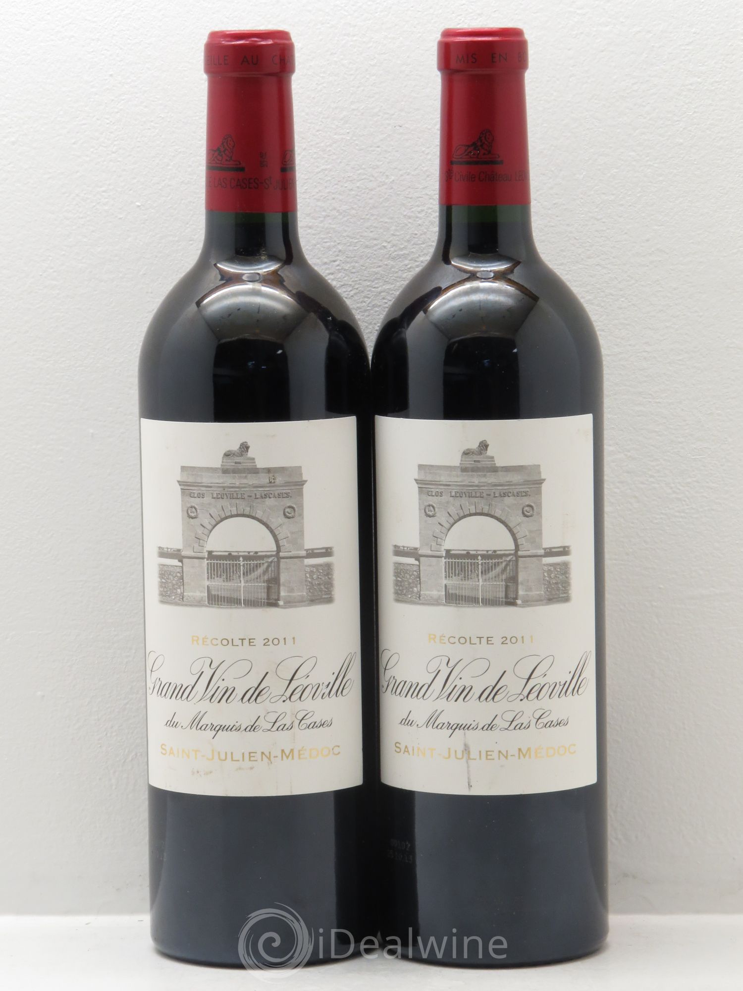 Château Léoville Las Cases 2ème Grand Cru Classé 2011 - Lot de 2 bouteilles - 0