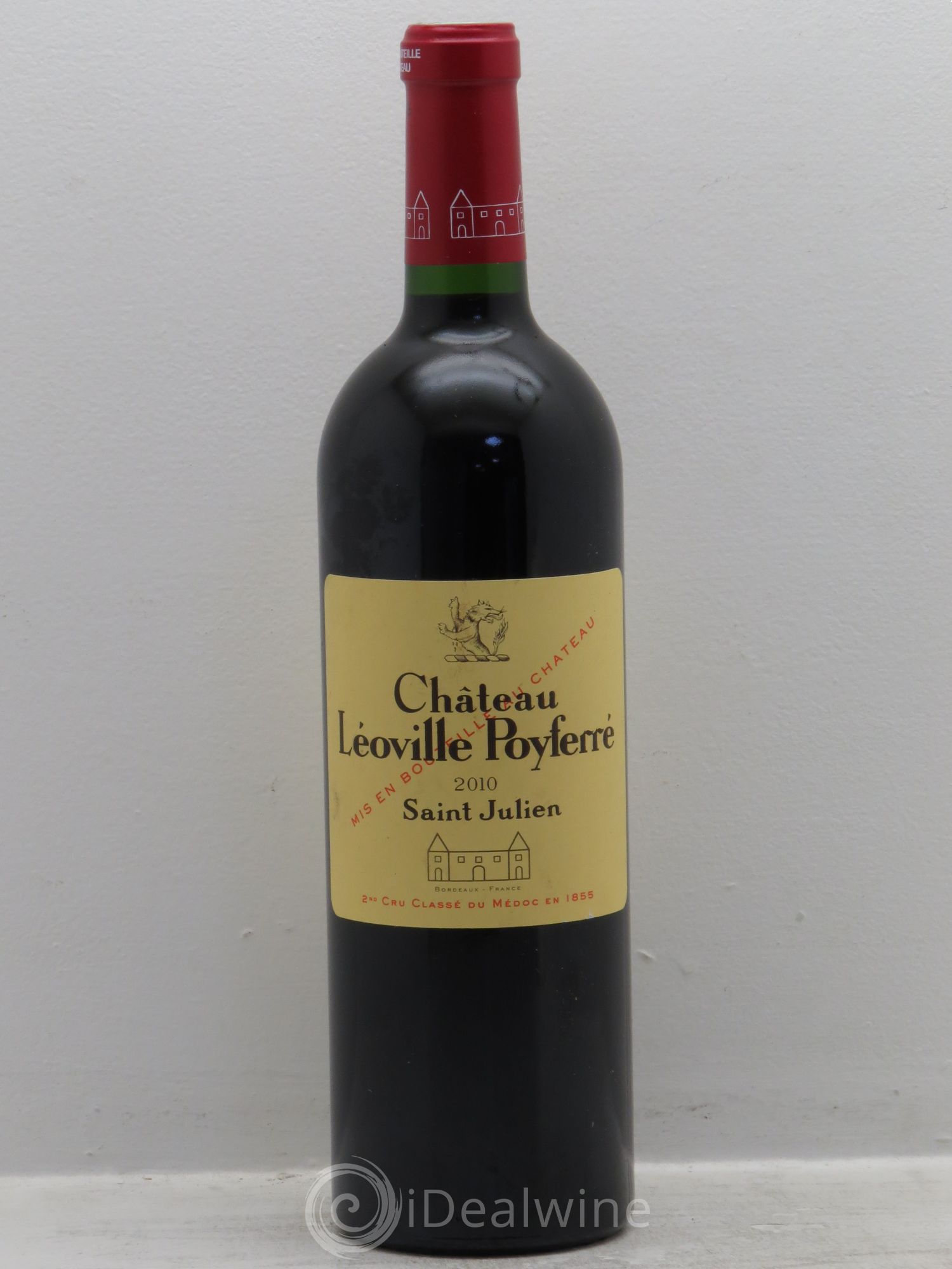 Château Léoville Poyferré 2ème Grand Cru Classé 2010 - Lot de 1 bouteille - 0