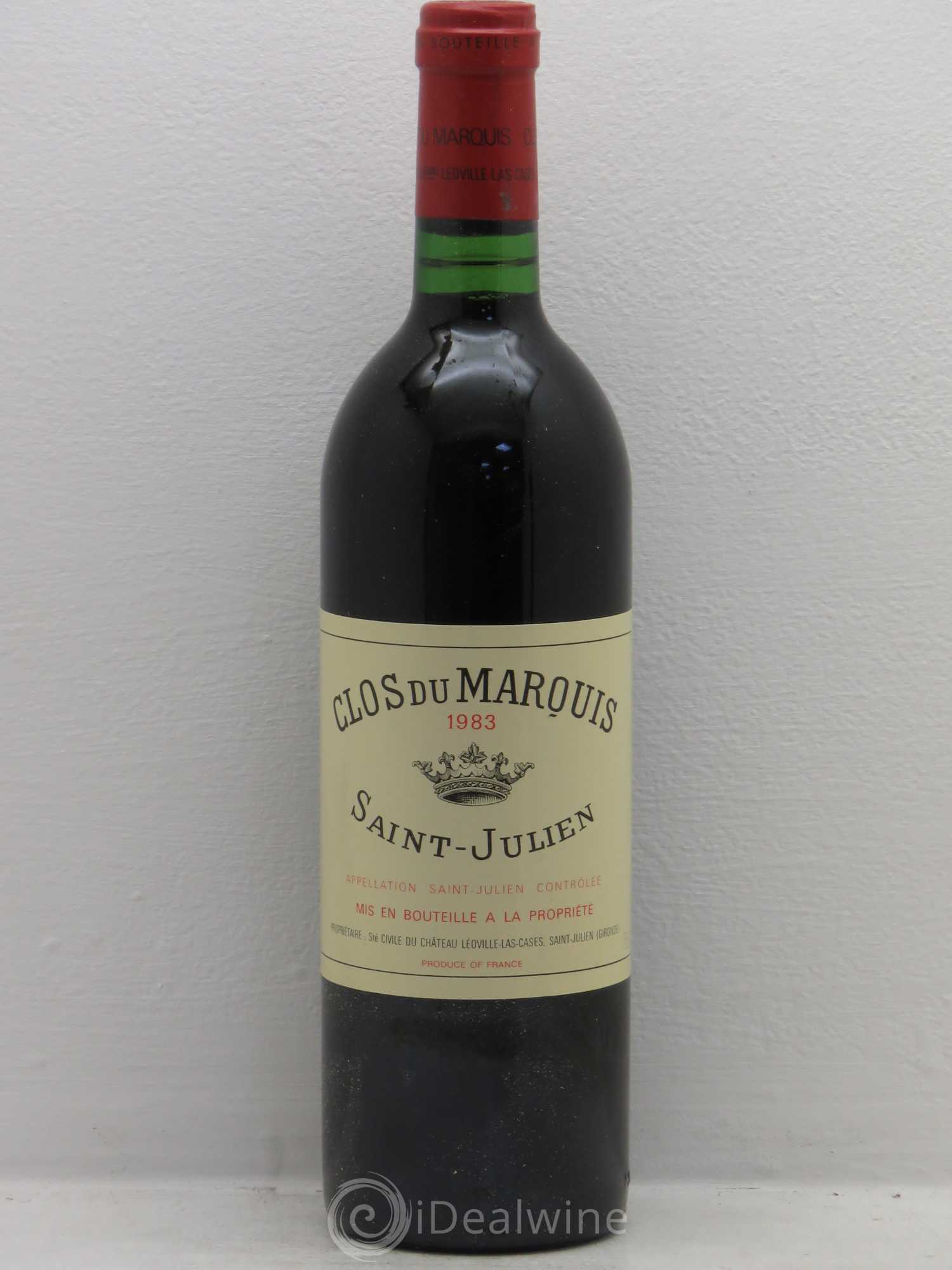 Clos du Marquis 1983 - Lot de 1 bouteille - 0