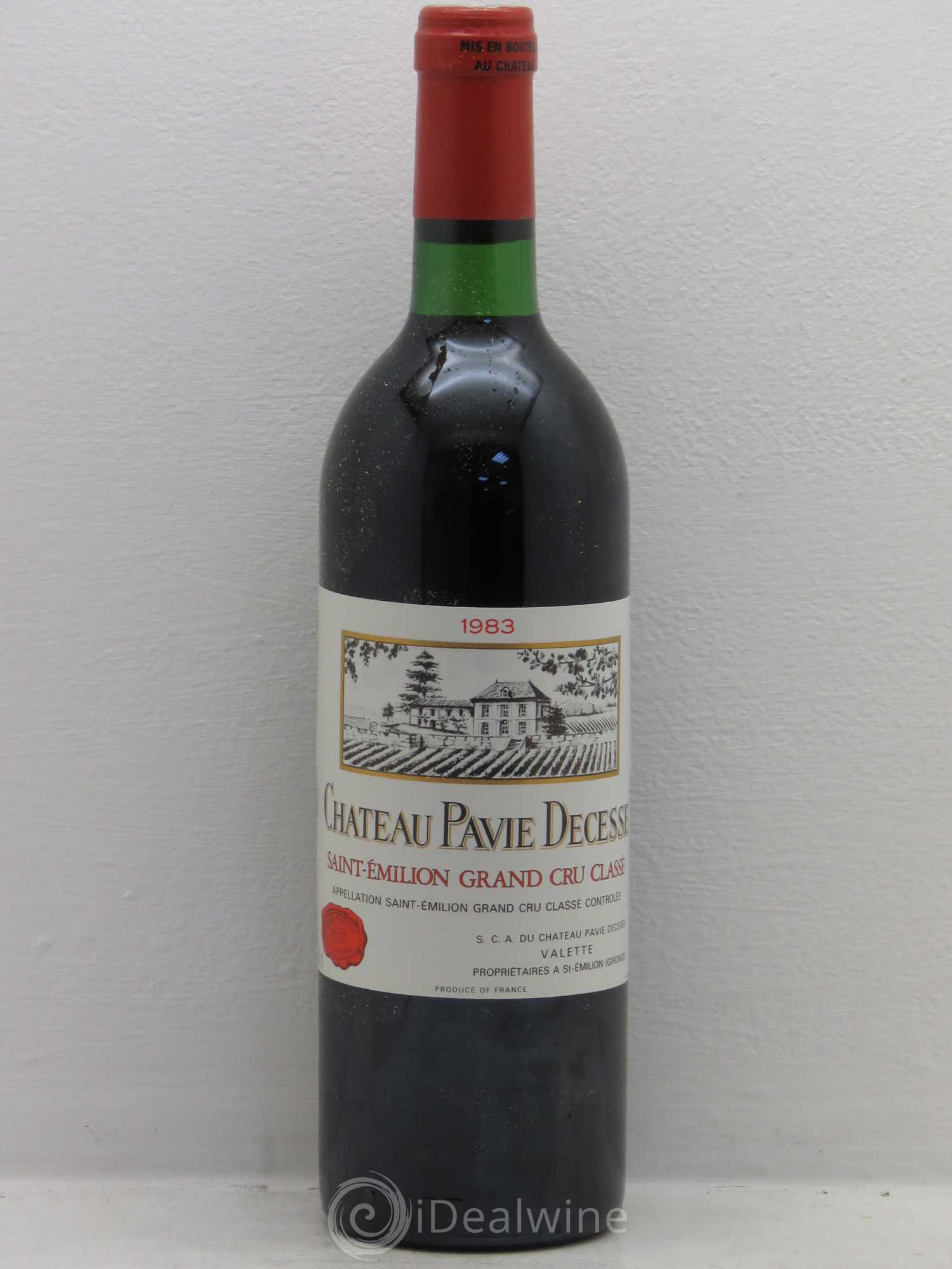 Château Pavie Decesse Grand Cru Classé 1983 - Lot de 6 bouteilles - 0