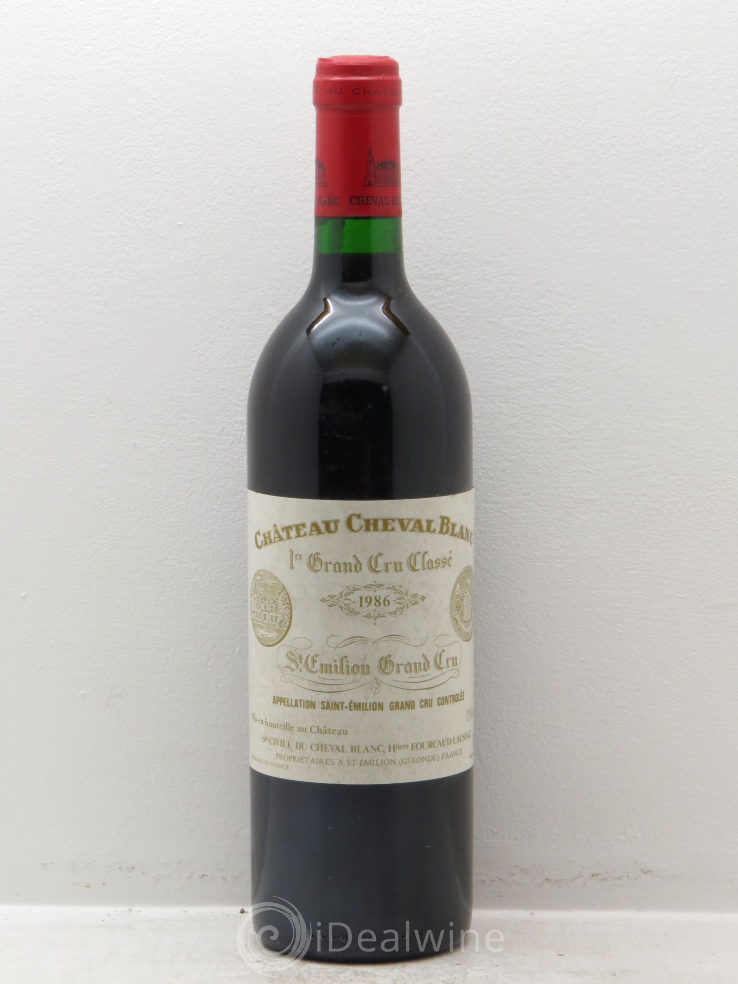 Château Cheval Blanc 1er Grand Cru Classé A 1986 - Lot de 1 bouteille - 0