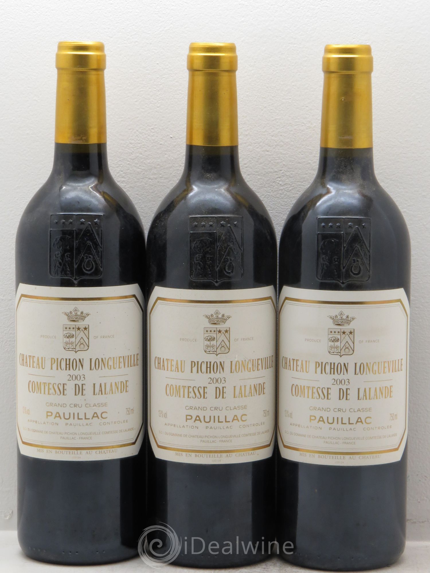 Château Pichon Longueville Comtesse de Lalande 2ème Grand Cru Classé 2003 - Lot de 12 bouteilles - 2