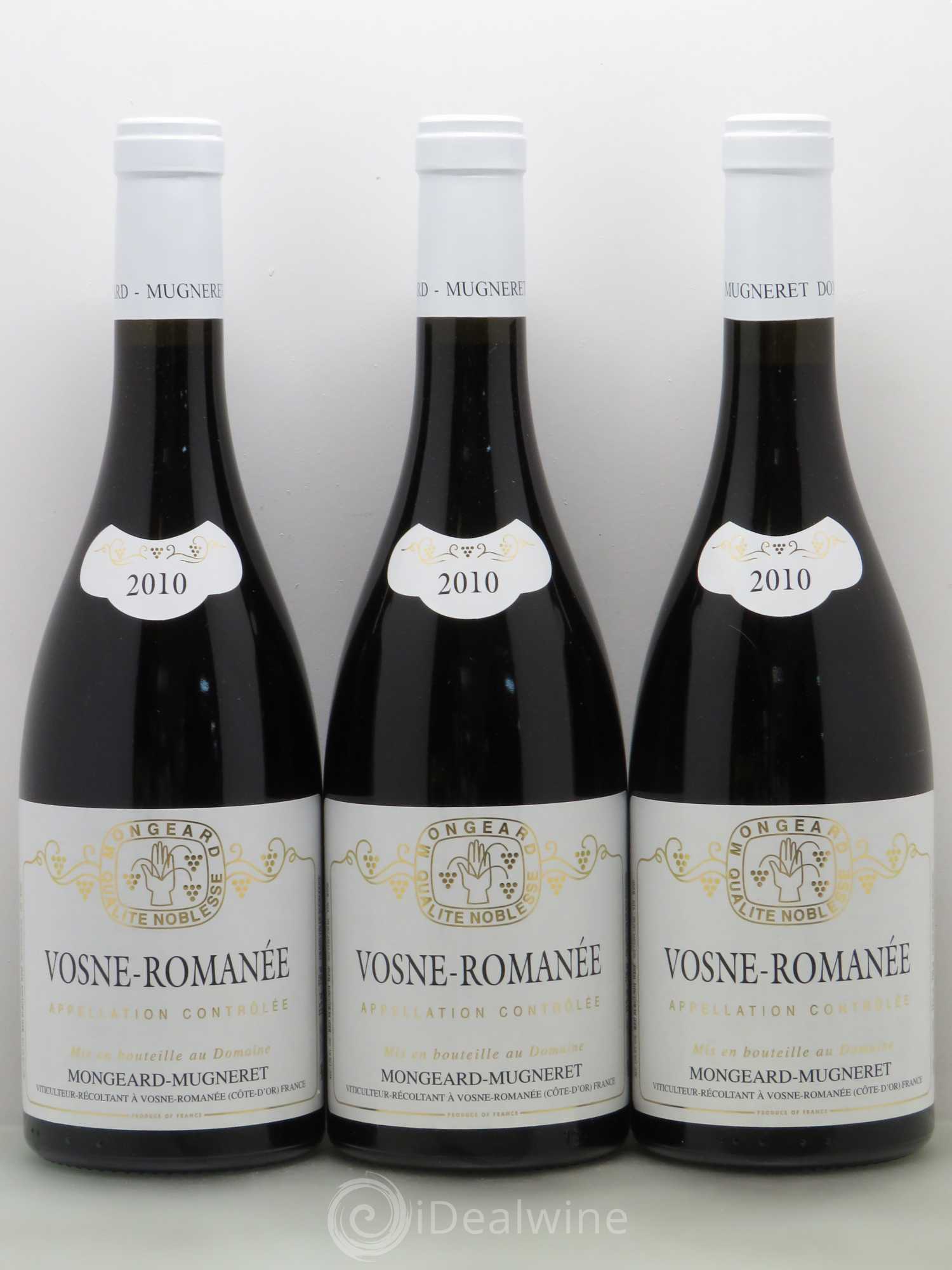 Vosne-Romanée Mongeard-Mugneret (Domaine) 2010 - Lot de 6 bouteilles - 2