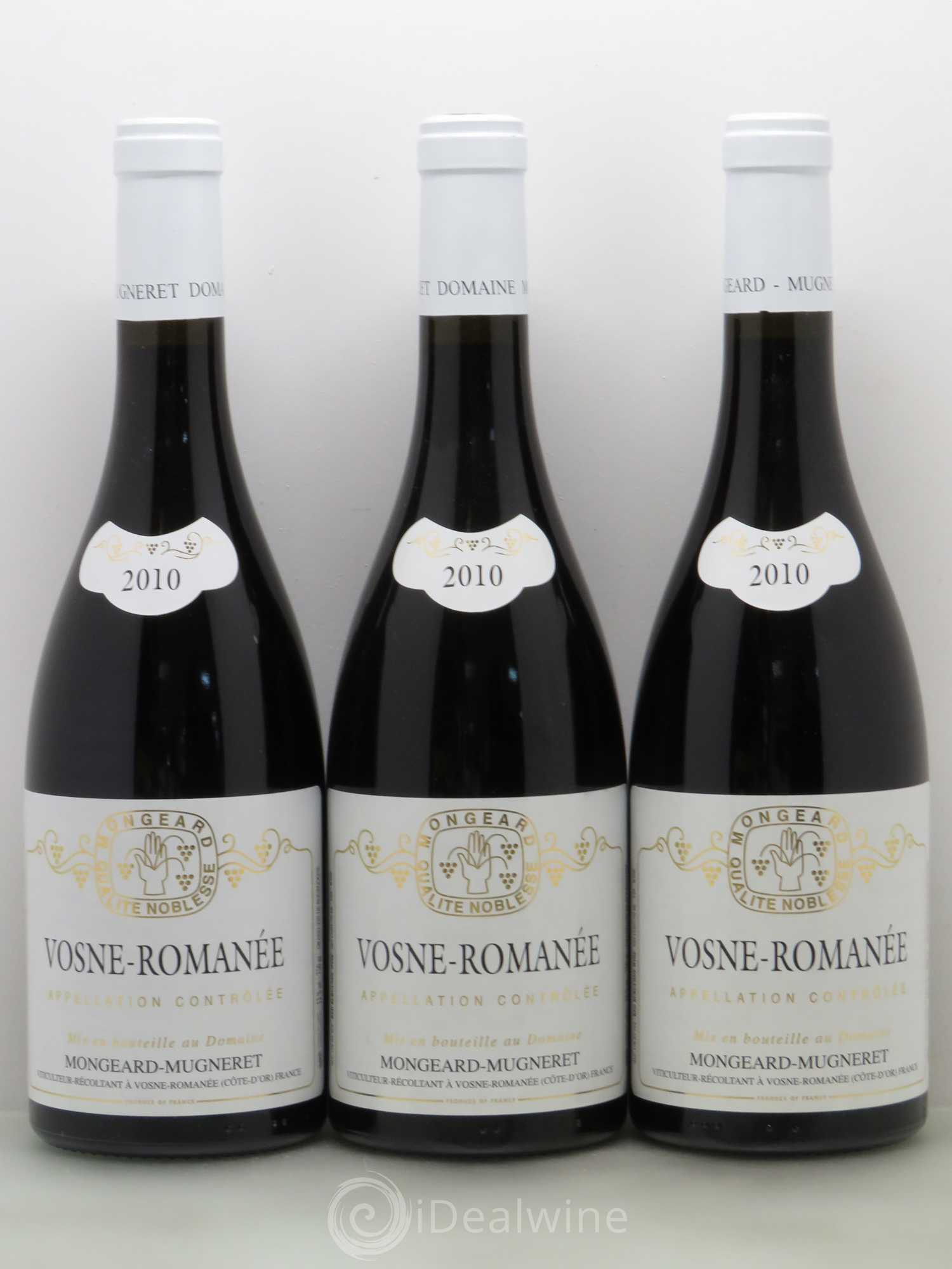 Vosne-Romanée Mongeard-Mugneret (Domaine) 2010 - Lot de 6 bouteilles - 2