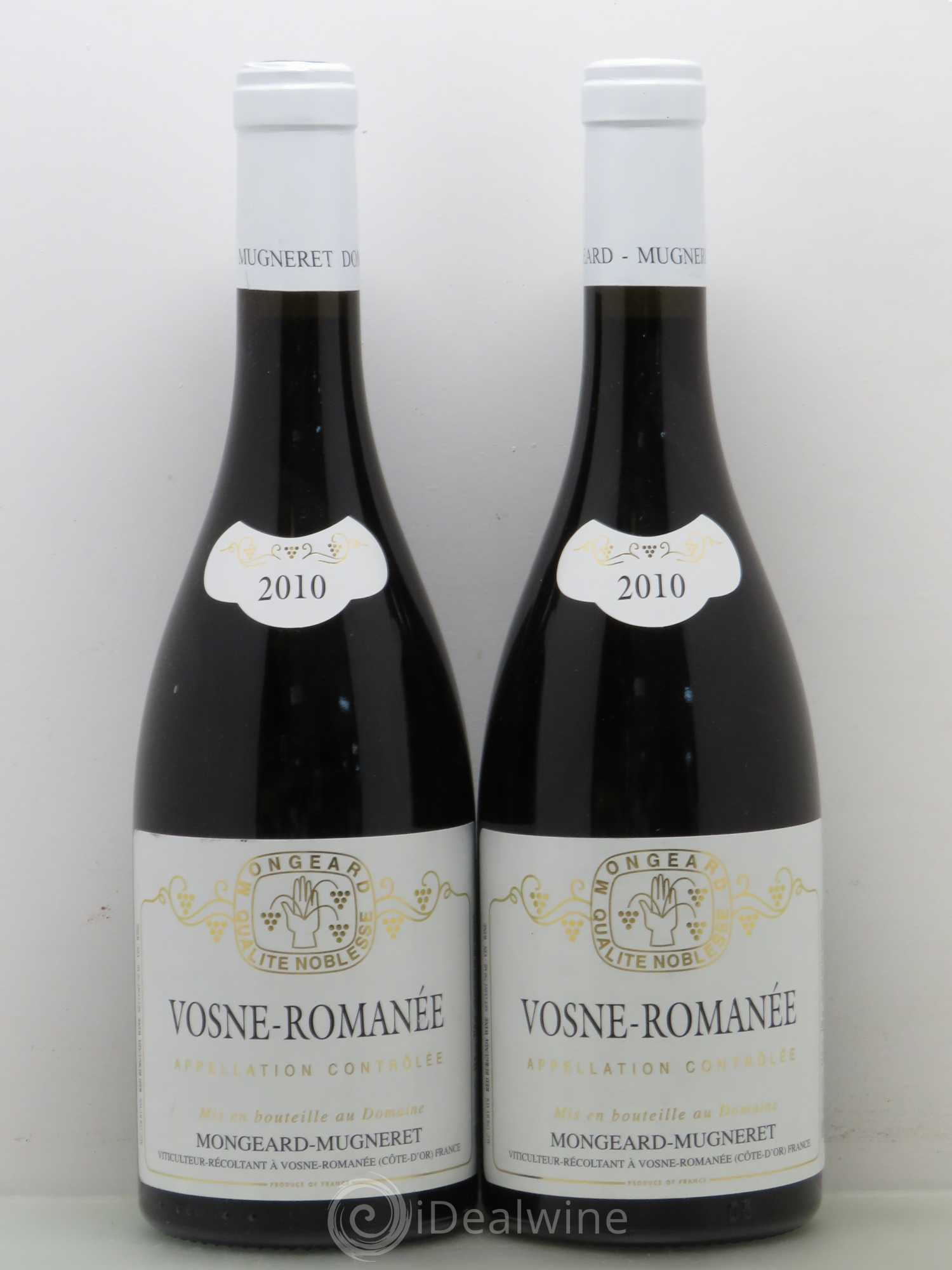 Vosne-Romanée Mongeard-Mugneret (Domaine) 2010 - Lot de 2 bouteilles - 0