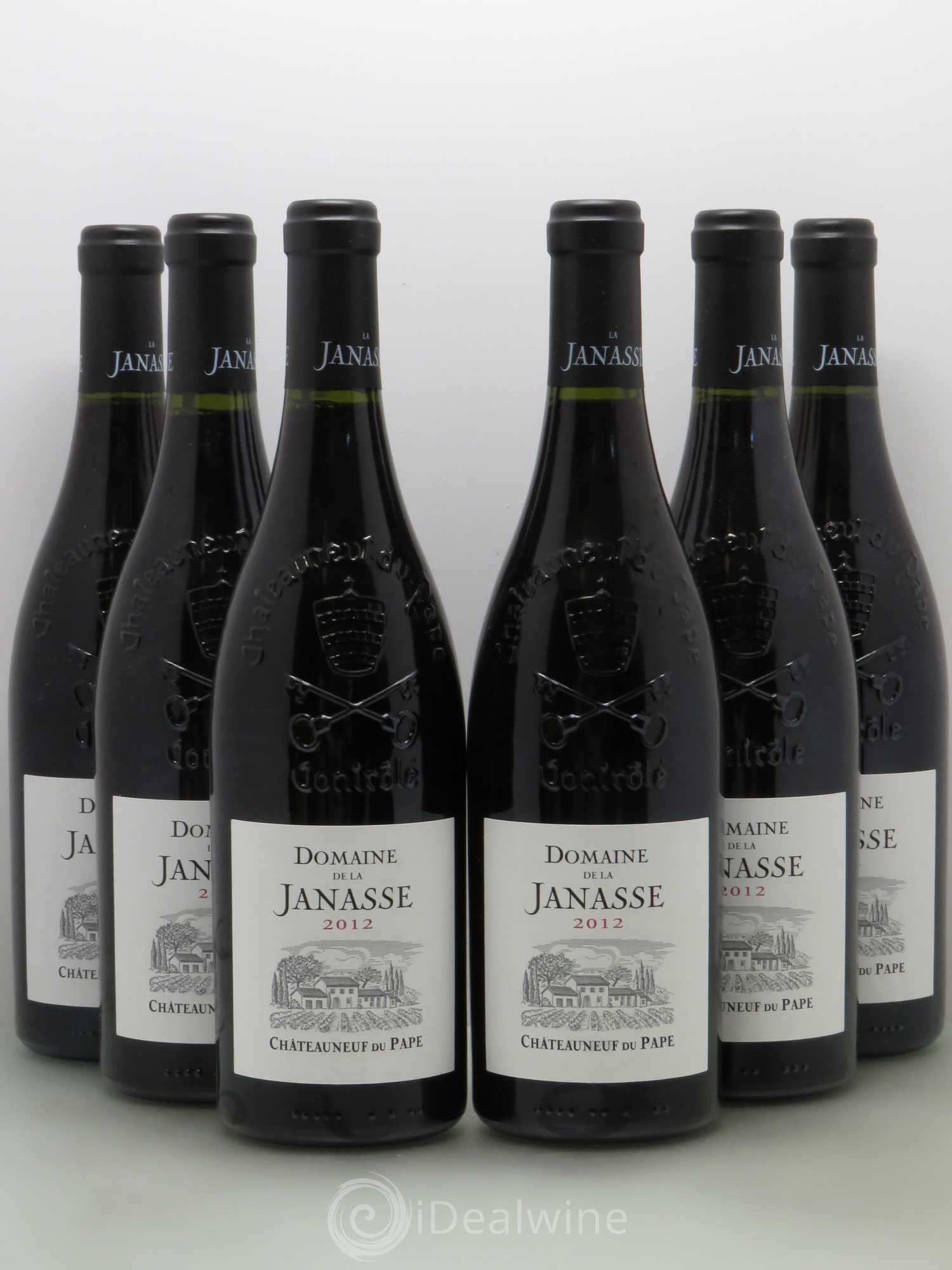 Châteauneuf-du-Pape La Janasse (Domaine de) 2012 - Lot de 6 bouteilles - 0