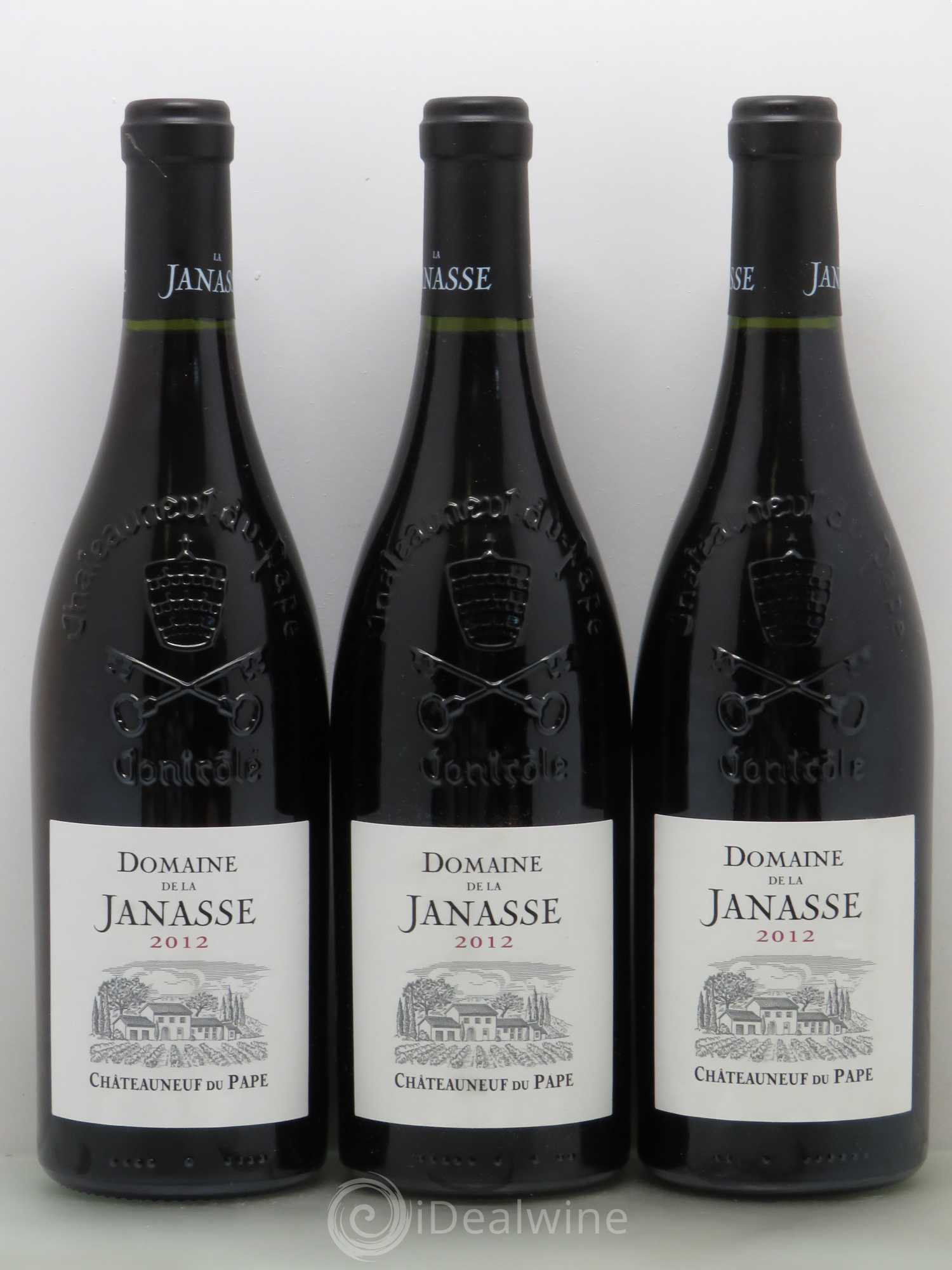 Châteauneuf-du-Pape La Janasse (Domaine de) 2012 - Lot de 3 bouteilles - 0