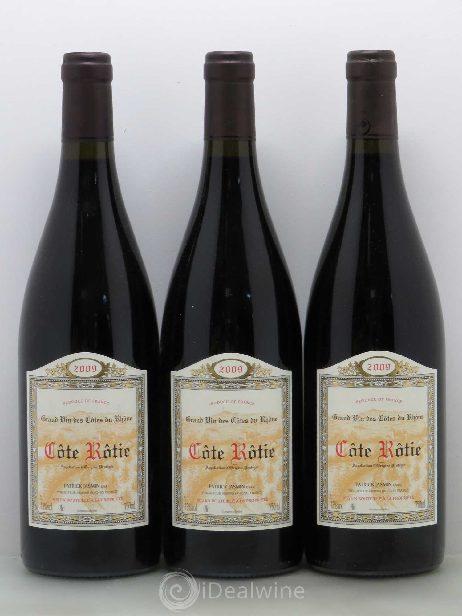 Côte-Rôtie Jasmin (Domaine) 2009 - Lot de 3 bouteilles - 0