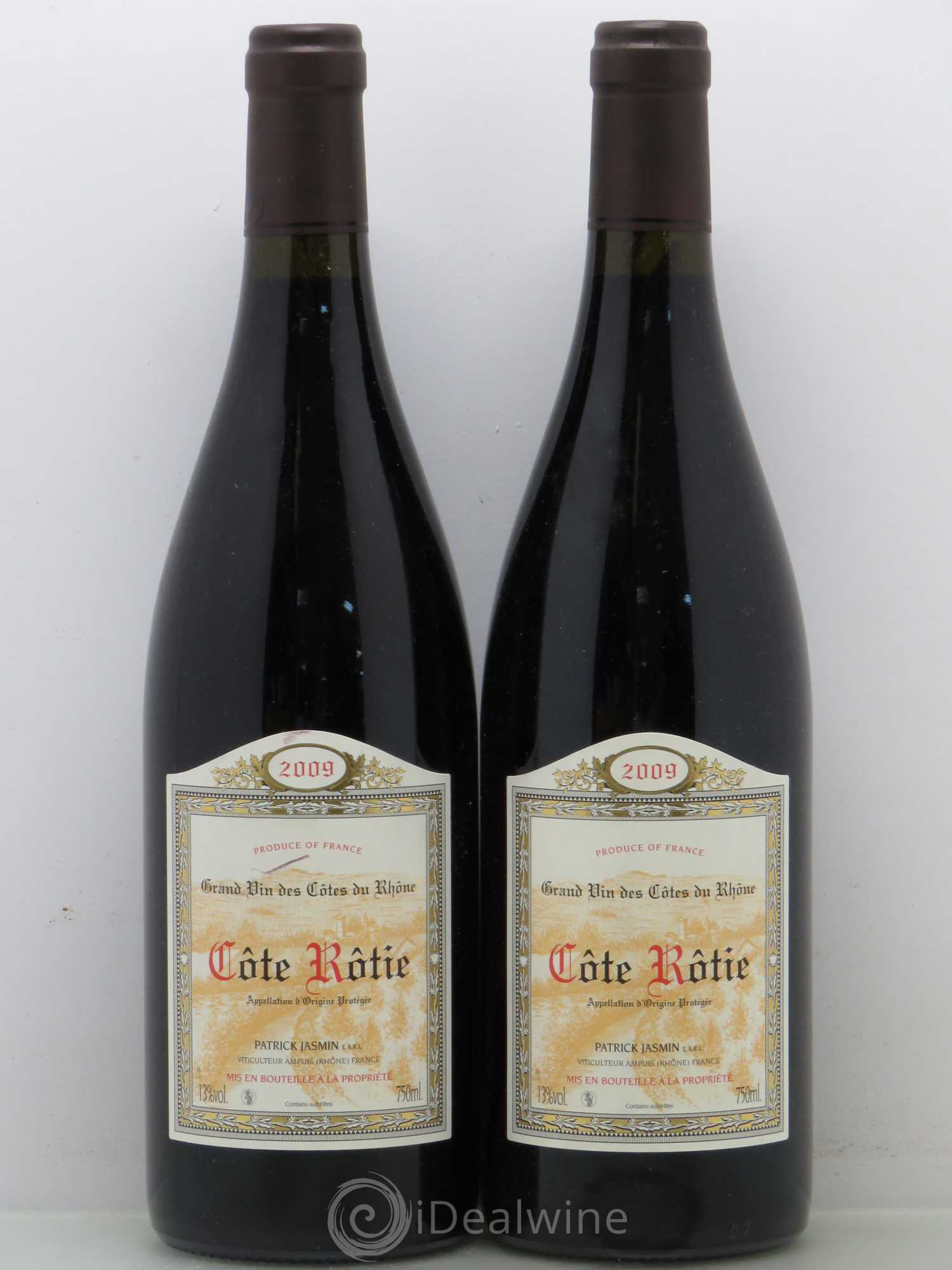 Côte-Rôtie Jasmin (Domaine) 2009 - Lot de 2 bouteilles - 0