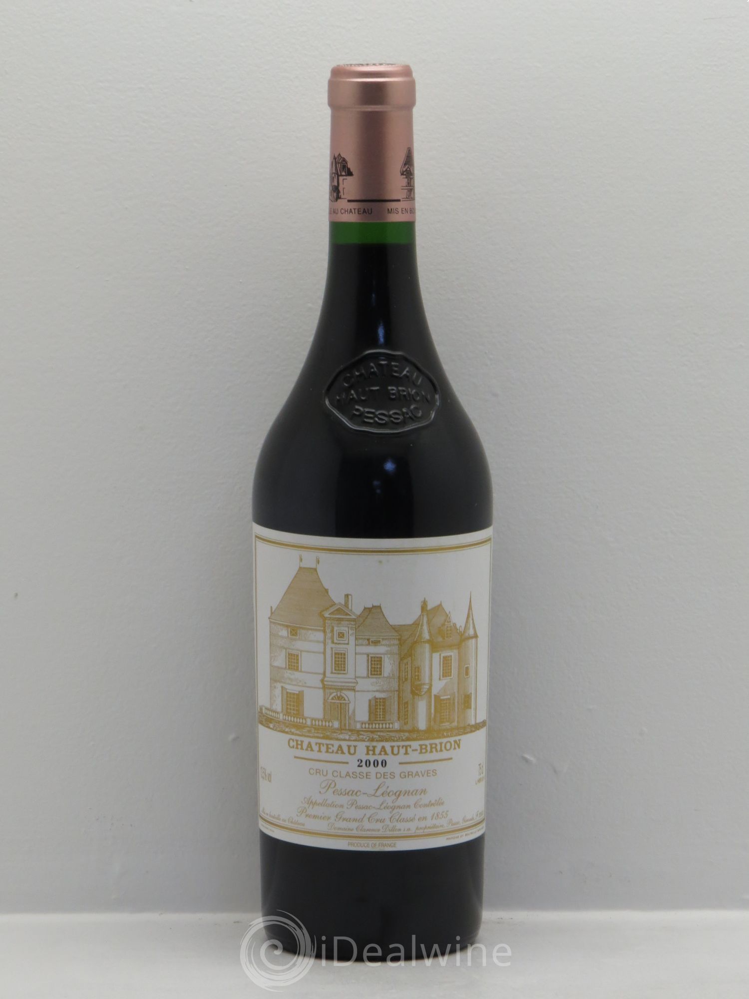 Château Haut Brion 1er Grand Cru Classé 2000 - Lot de 1 bouteille - 0